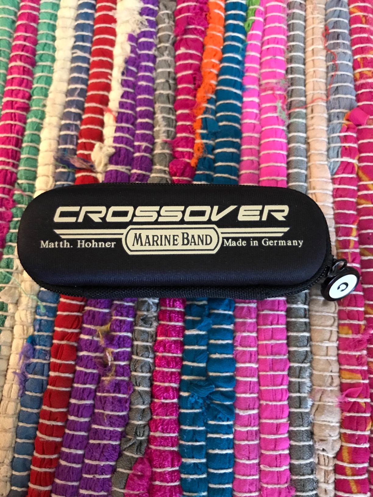 Hohner Marine Band Crossover Harmonica, Key of C - Stainless Steel, Bamboo Comb with UltraGlide Coating customer photo 1