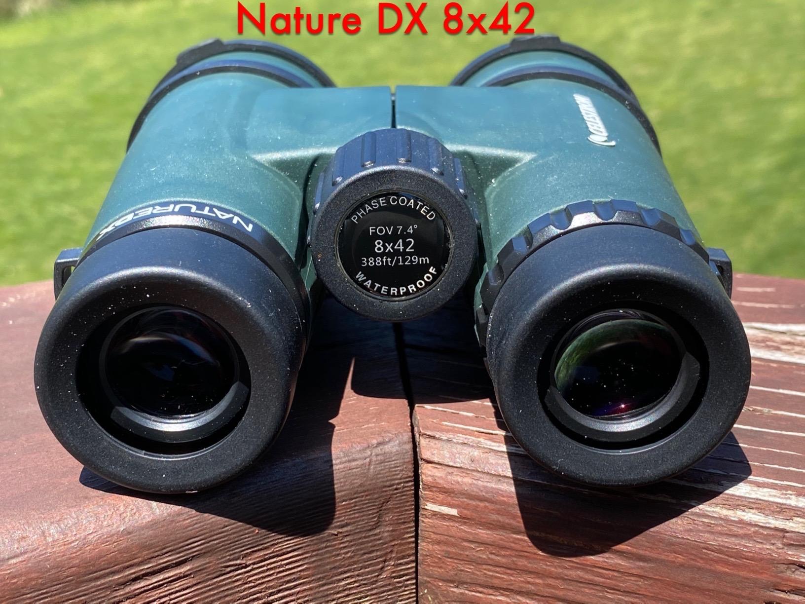 Celestron - Nature DX 8x42 Binoculars - Ideal for Birding and Outdoors - 42mm Objective Lenses - Wide 7.4 Field of View - BaK-4 Prisms - Fully Multi-Coated - Waterproof and Fogproof customer photo 1