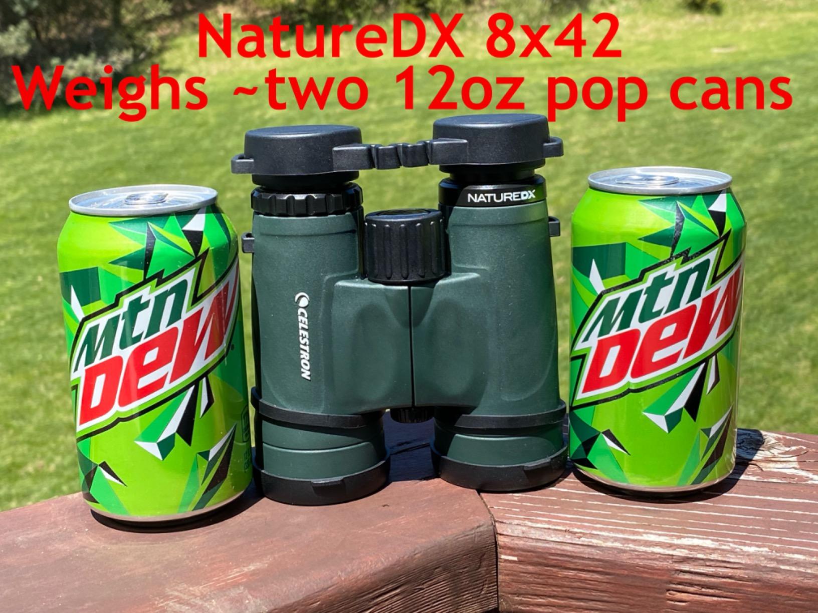 Celestron - Nature DX 8x42 Binoculars - Ideal for Birding and Outdoors - 42mm Objective Lenses - Wide 7.4 Field of View - BaK-4 Prisms - Fully Multi-Coated - Waterproof and Fogproof customer photo 2