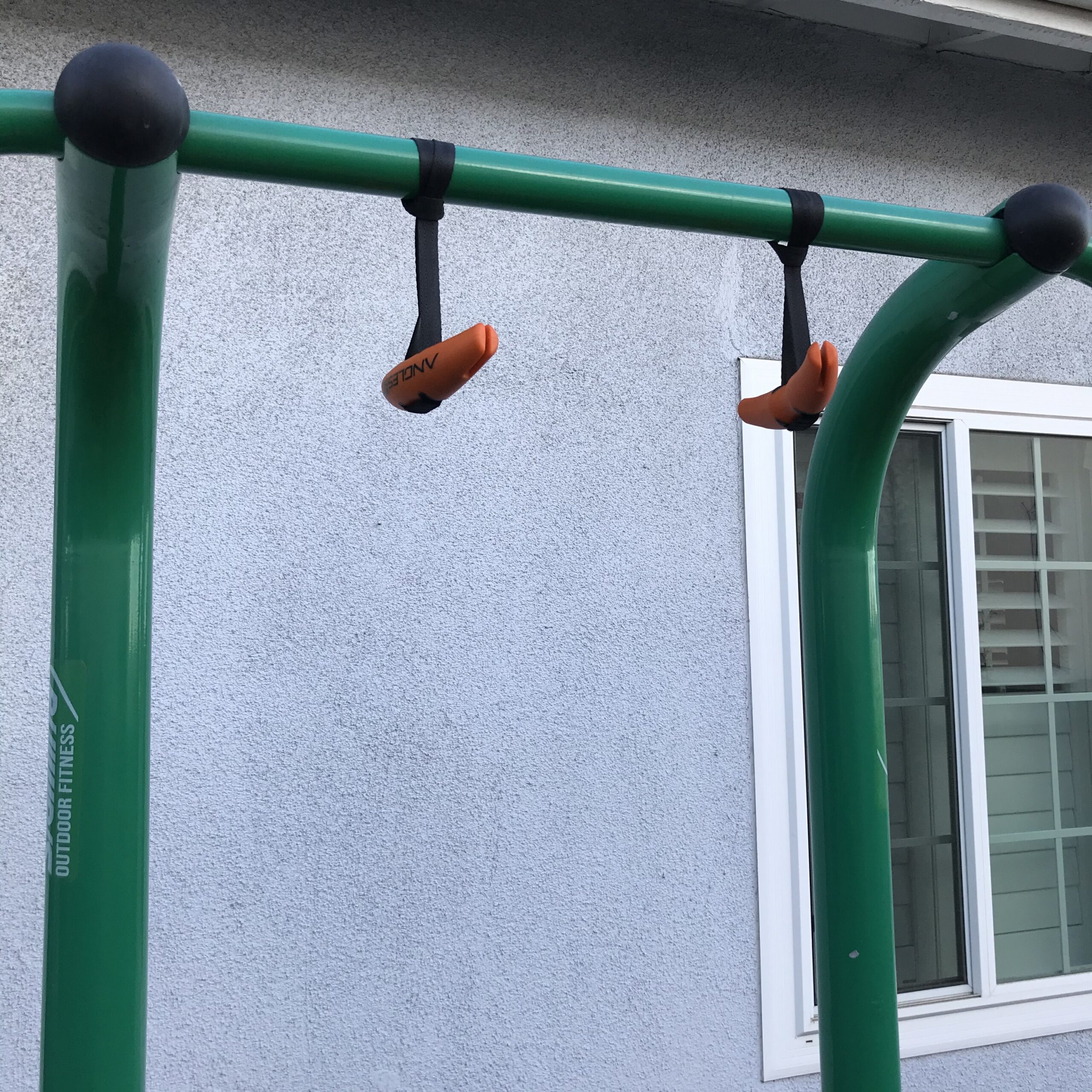 Stamina Pull Up Bar Tower & Dip Station, Free Standing Outdoor Home Gym Equipment, Adjustable and Portable Workout Stand for Calisthenics customer photo 2
