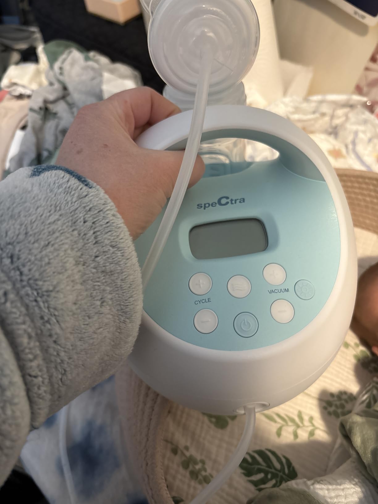 Spectra S1 Plus Electric Breast Milk Pump - Hospital-Grade Double Pump with Rechargeable Battery, Quiet Operation customer photo 1