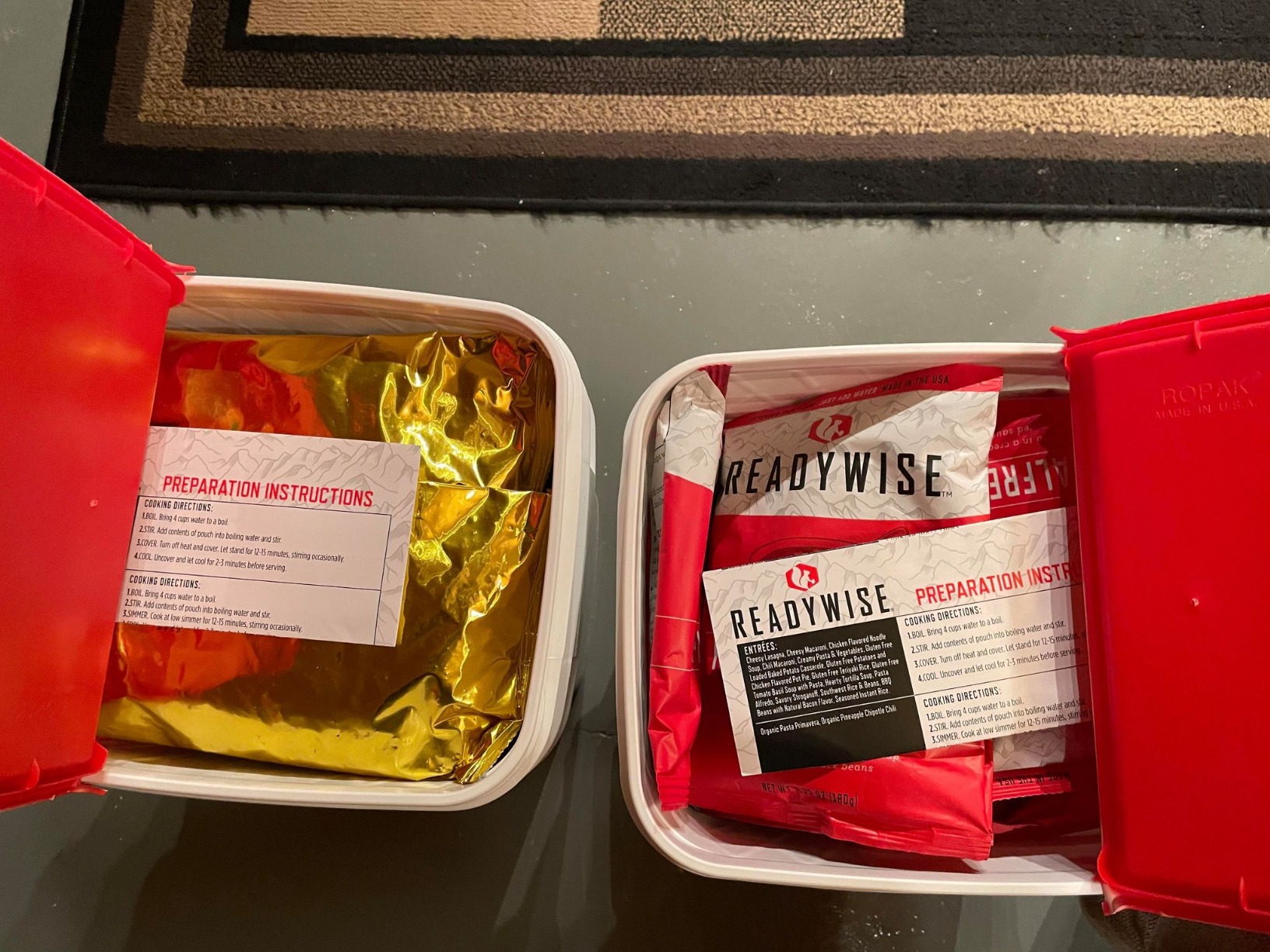 ReadyWise Emergency Food Supply - 72 Hour Survival Kit, 30 Servings of Protein Meals, Freeze Dried Food for Backpacking, Camping Essentials & Disaster Prepping Supplies, up to 25 Year Shelf Life customer photo 2