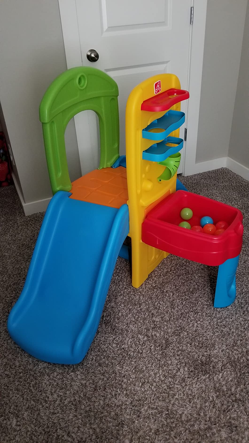 Step2 Play Ball Fun Climber, Kids Outdoor/Indoor Playset, Backyard Playground Set, Slide, Ladder, Ball Drop Maze, Outside Jungle Gym, For Toddlers 1.5+ Years Old customer photo 1