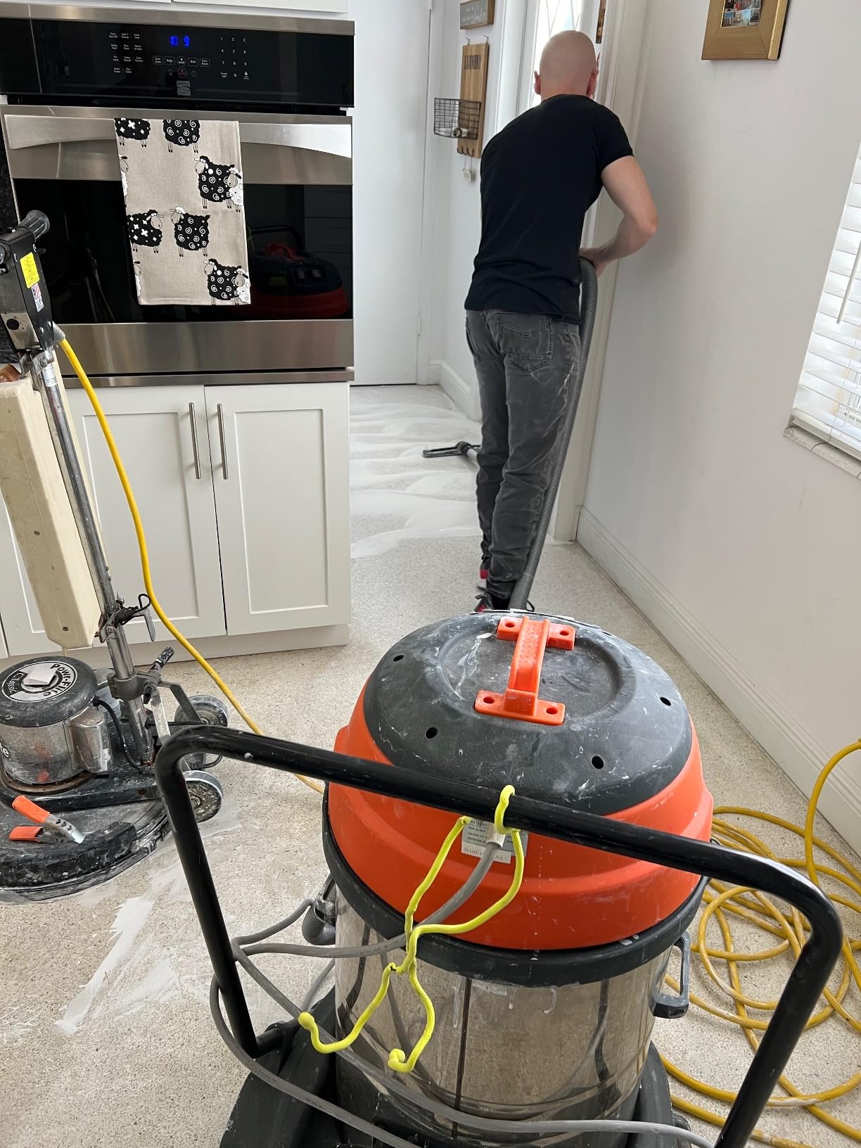 Industrial Wet/Dry Vacuum Cleaner 2 Motors 2000 Watt 225 CFM 21-Gallon Capacity JM773 customer photo 2