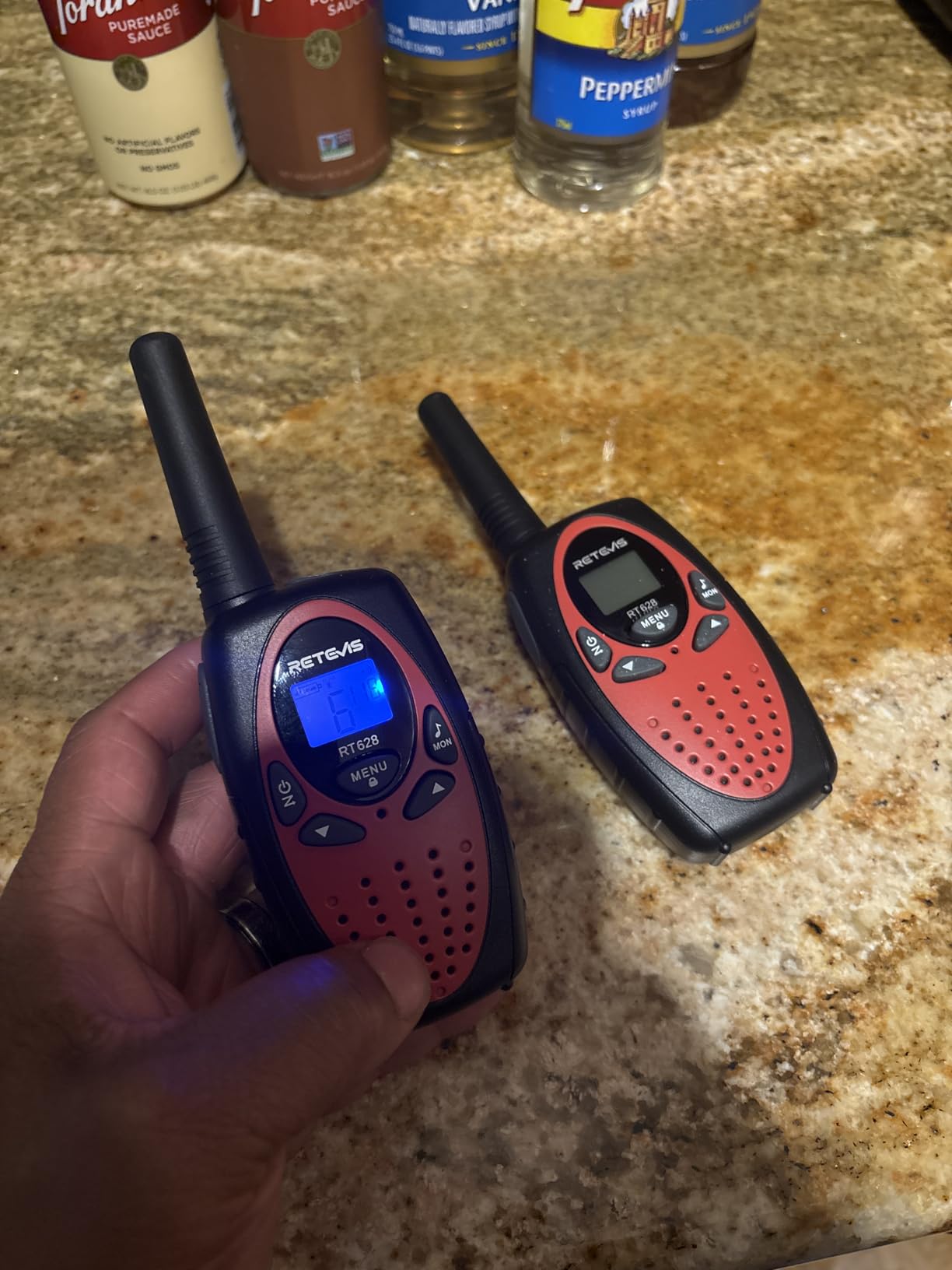 Retevis RT628 Walkie Talkies for Kids,Toys Gifts for 6-12 Years Old Boys Girls,Long Range 2 Way Radio 22CH VOX,Birthday Gift,Family Walkie Talkie for Camping Hiking Indoor Outdoor customer photo 1