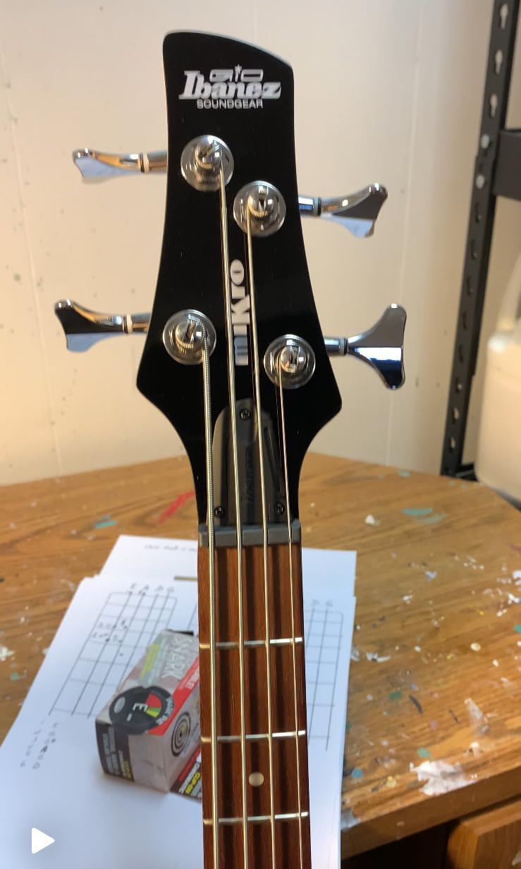 Ibanez GSRM20BWNF MiKro Bass Guitar - Walnut Flat customer photo 1