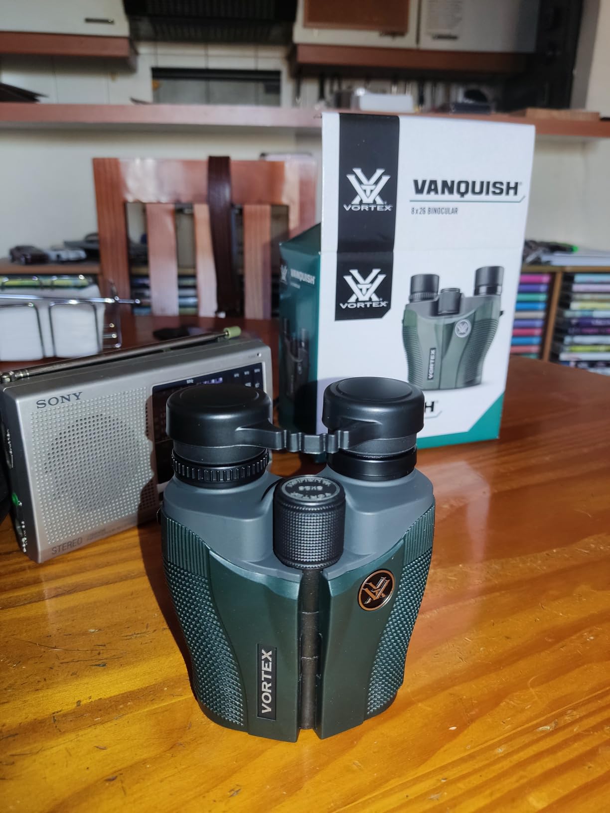 Vortex Optics Vanquish Reverse Porro Prism Binoculars - Compact, Rubber Armor, Waterproof, Fogproof, Shockproof - Unlimited, Unconditional Warranty customer photo 2