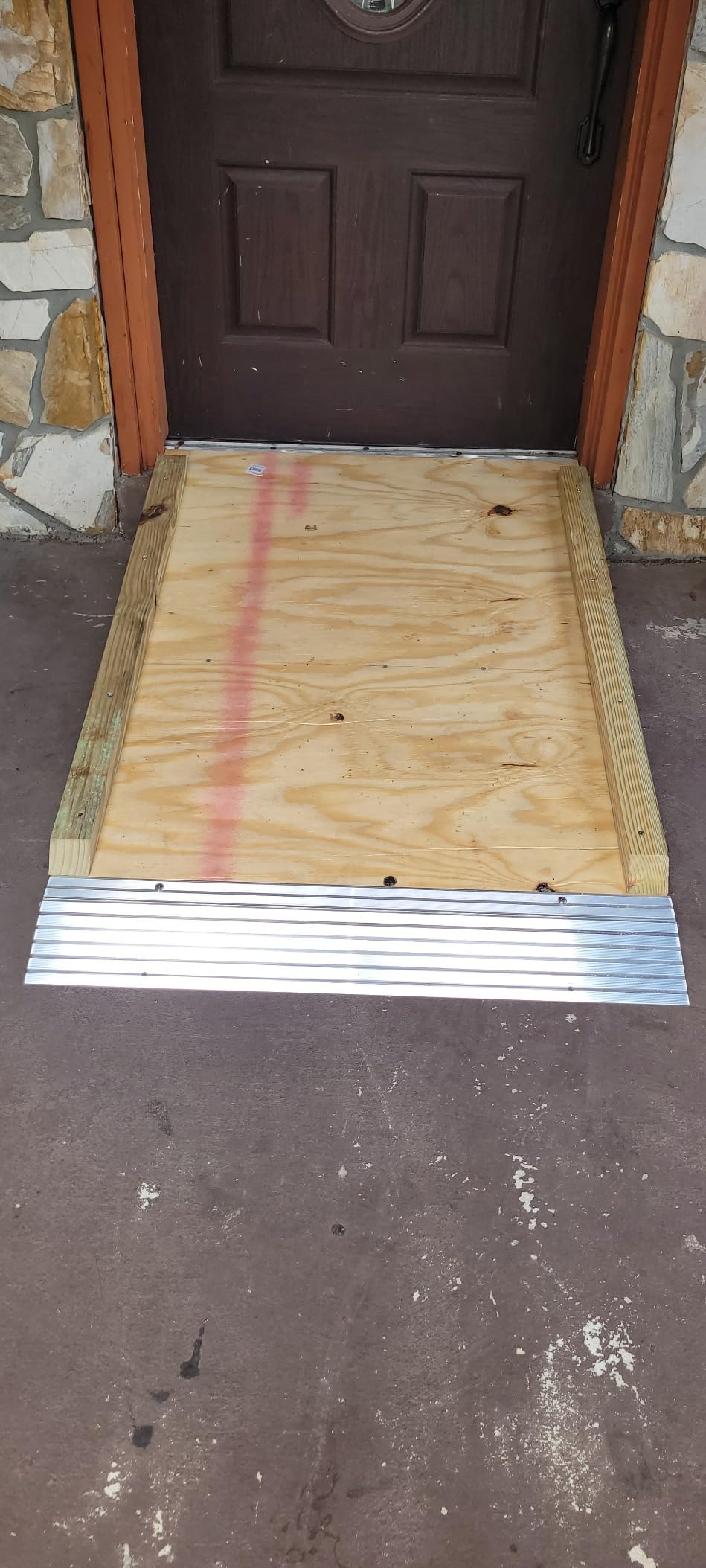 EZ-ACCESS - Threshold Ramps for Doorways - Portable Wheelchair Ramp for Home Steps, Aluminum Door Threshold Sliding Doors, Walker & Wheelchair Access - Adjustable Modular Transitions, 4