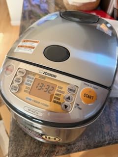 Zojirushi NP-HCC18XH Induction Heating System Rice Cooker and Warmer, 1.8 L, Stainless Dark Gray customer photo 1