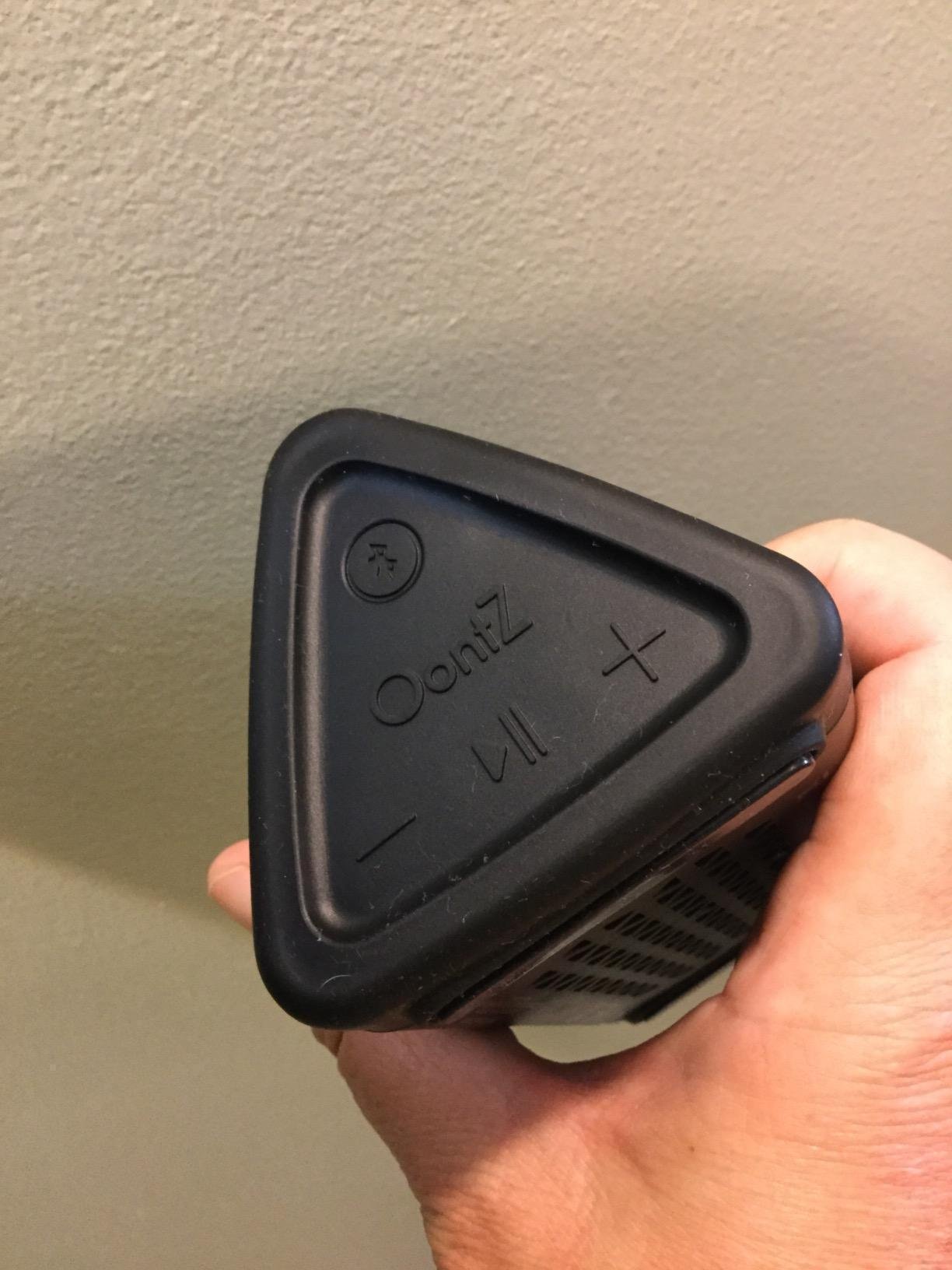 OontZ Angle 3 (4th Gen) - Portable Bluetooth Speaker, 12W Stereo Sound, 24 Hour Playtime, Rich Bass, 100 Foot Wireless Range, Waterproof, Home, Outdoor, Travel, Great Gift (Black) customer photo 2
