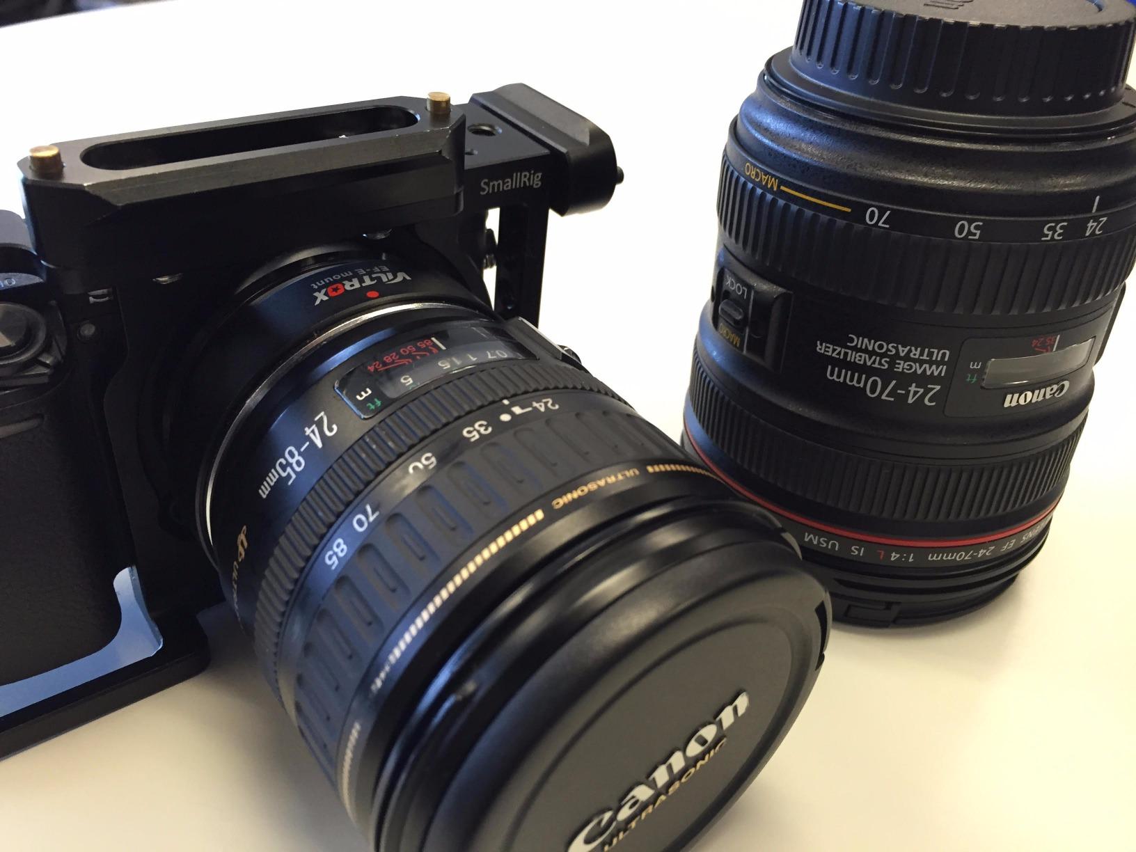 VILTROX EF-E II 0.71x Auto Focus Reducer Speed Booster Adapter for Canon EF to Sony E-Mount customer photo 1