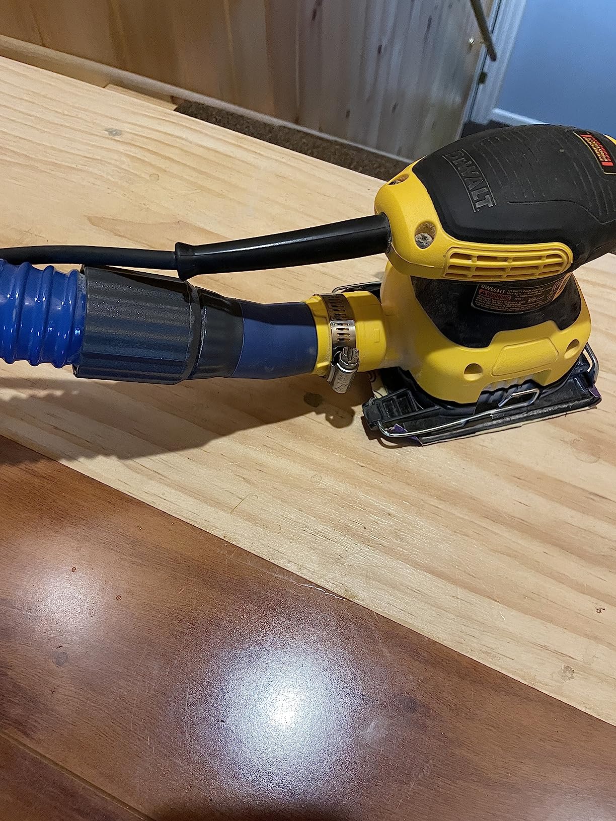DEWALT Electric Sander, 1/4 Sheet, 14, 000 OPM (DWE6411) customer photo 1