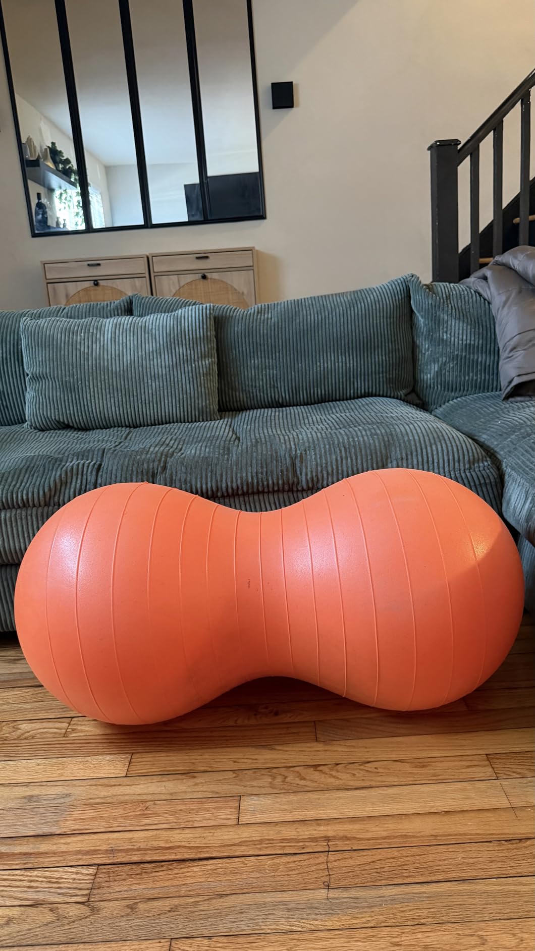 Active Seat Peanut Shaped Bounce Desk Chair, Exercise Yoga Balance Sitting Ball customer photo 1