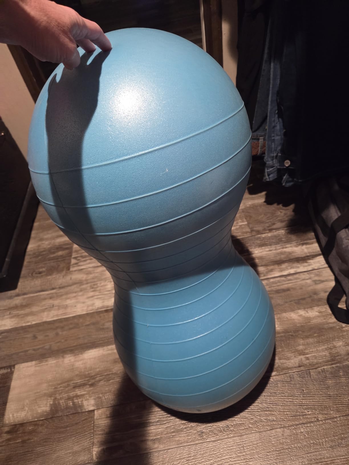 Active Seat Peanut Shaped Bounce Desk Chair, Exercise Yoga Balance Sitting Ball customer photo 2