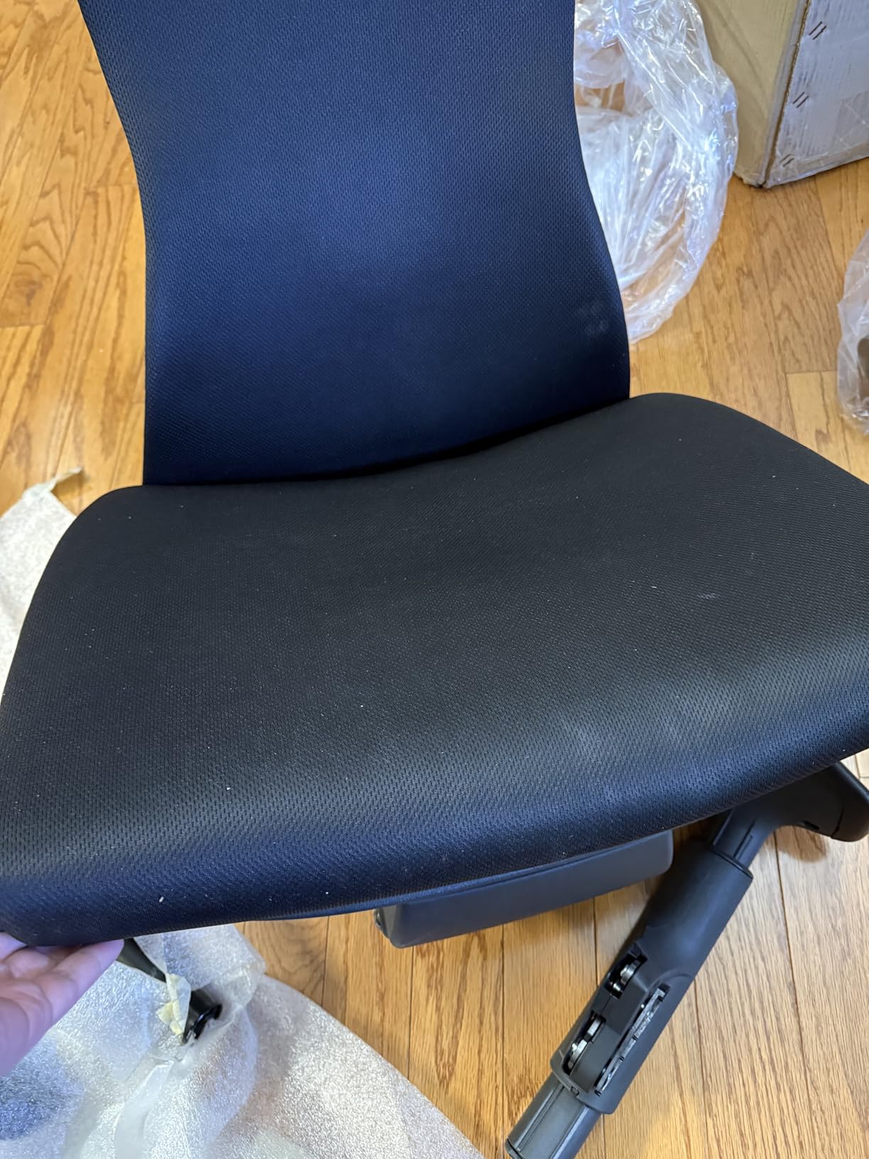 Embody Ergonomic Office Chair | Fully Adjustable Arms and Carpet Casters | Black Rhythm customer photo 2