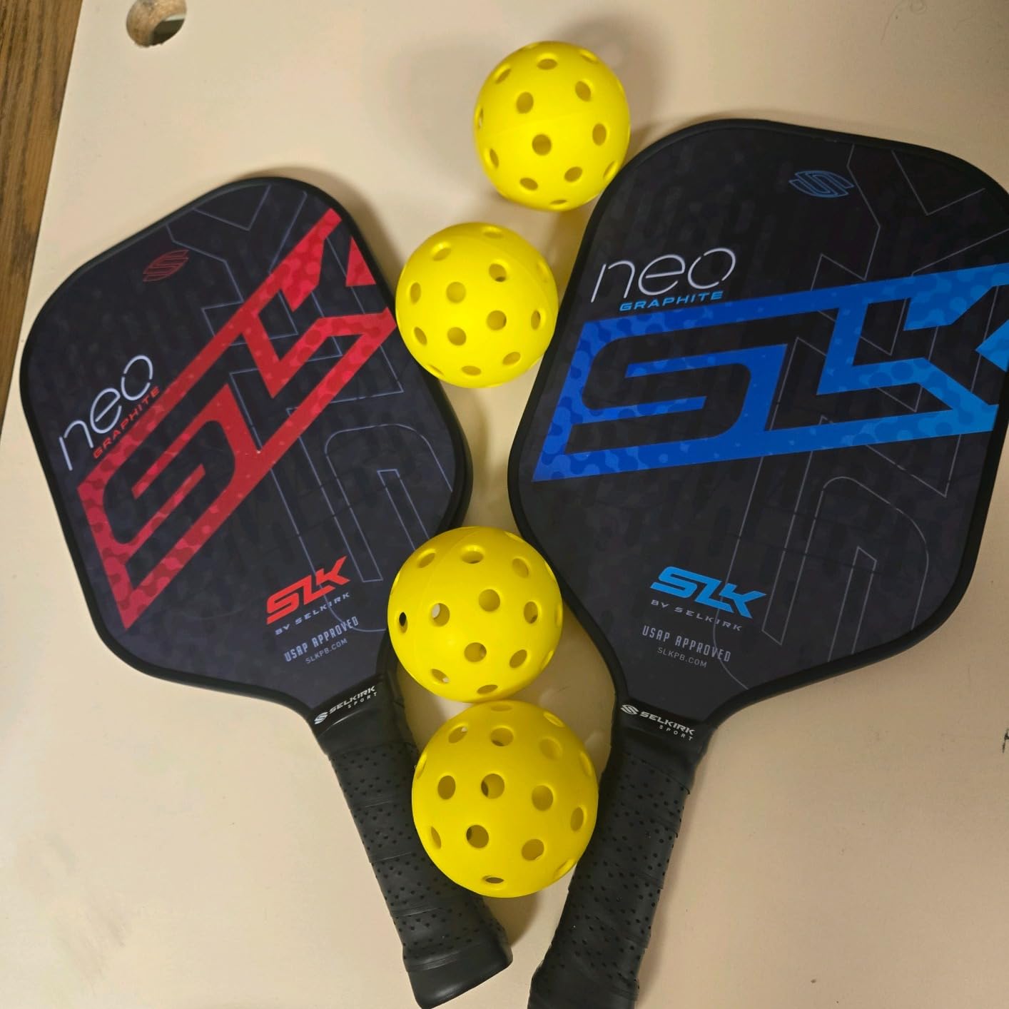 Selkirk Sport SLK Pickleball Paddles Set of 2 | Designed in The USA | Choose The SLK Neo Graphite, SLK Neo Fiberglass Pickleball Set or SLK Atlas Pickleball Bundle customer photo 1