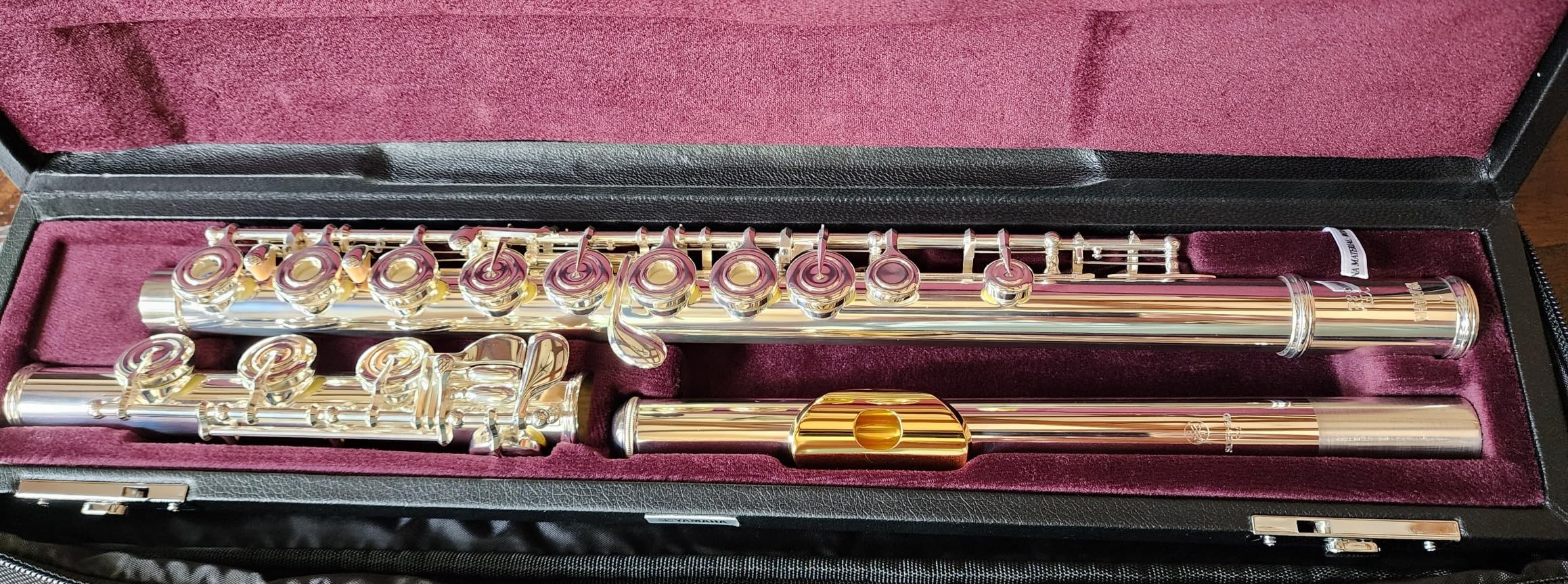 Yamaha YFL-382H Intermediate Flute with Inline G and Gold-plated Lip Plate customer photo 1