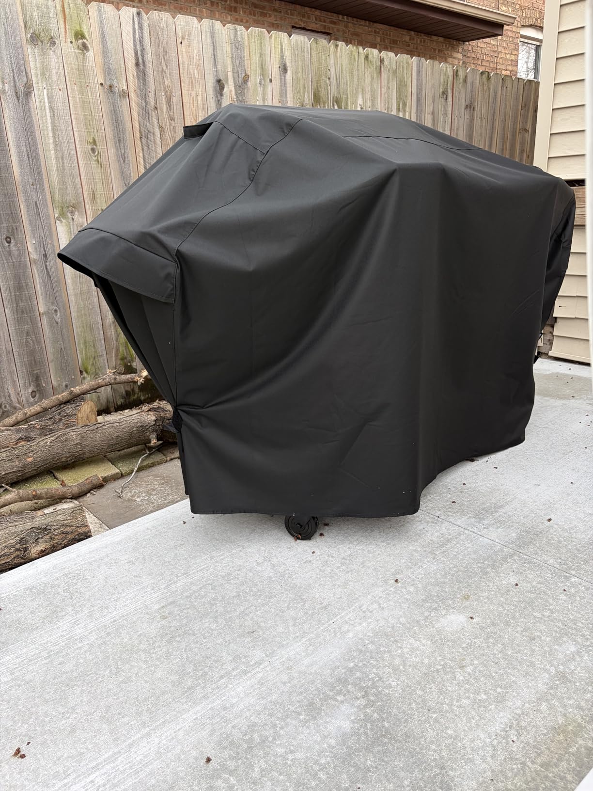 UNICOOK Heavy Duty Waterproof Barbecue Gas Grill Cover, 75-inch XX-Large BBQ Cover, Special Fade Resistant, Durable and Convenient, Fits Grills of Weber Char-Broil Nexgrill Brinkmann and More customer photo 1