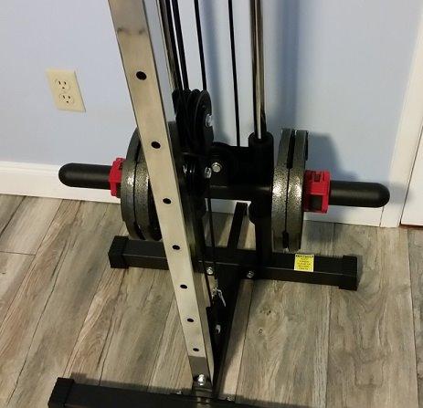Valor Fitness Wall Mounted Cable Machine, Dual Adjustable Pulley System with 16 Height Positions customer photo 2
