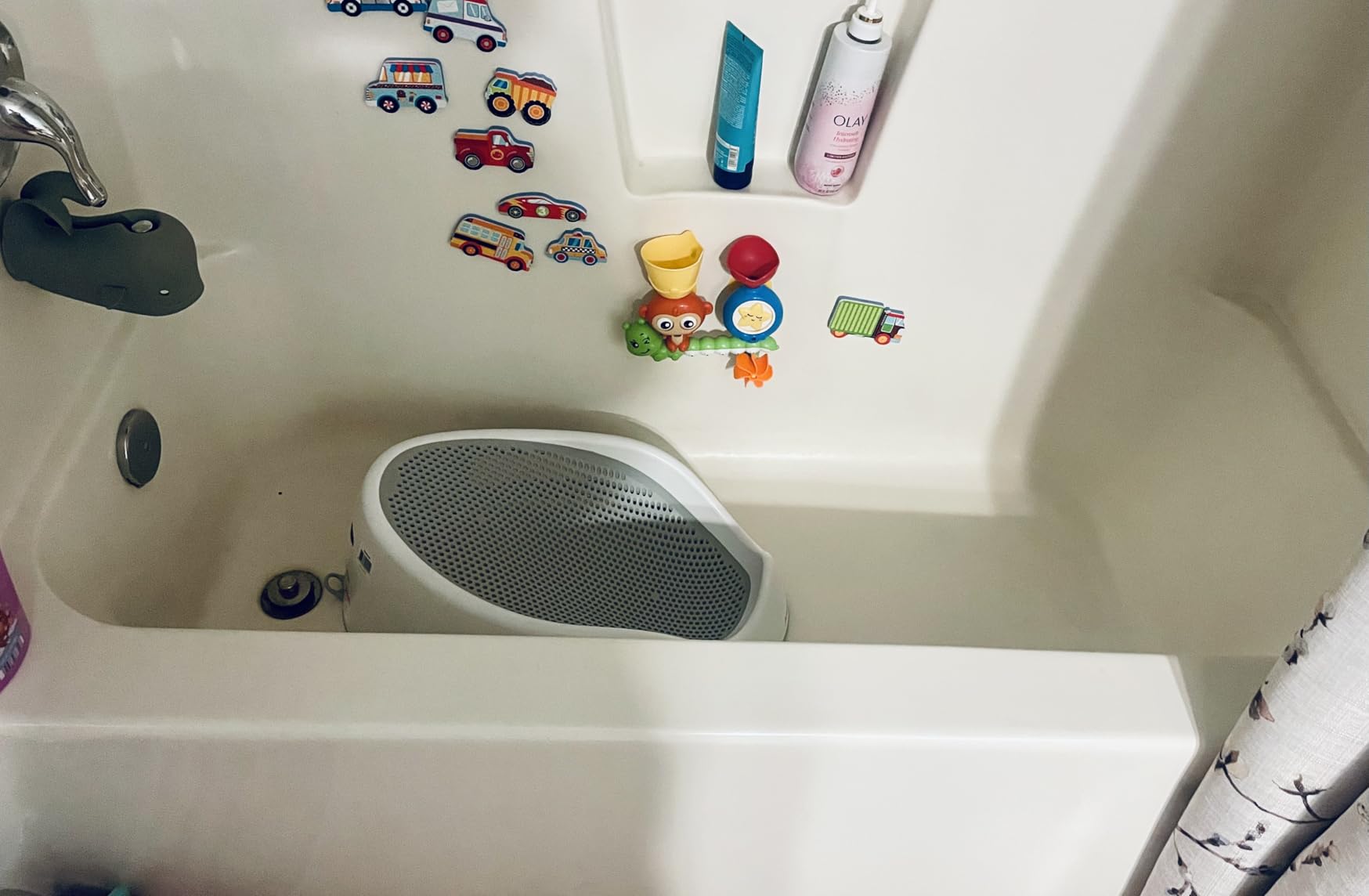 Angelcare Baby Bath Support (Gray) | Ideal for Babies Less Than 6 Months Old customer photo 1