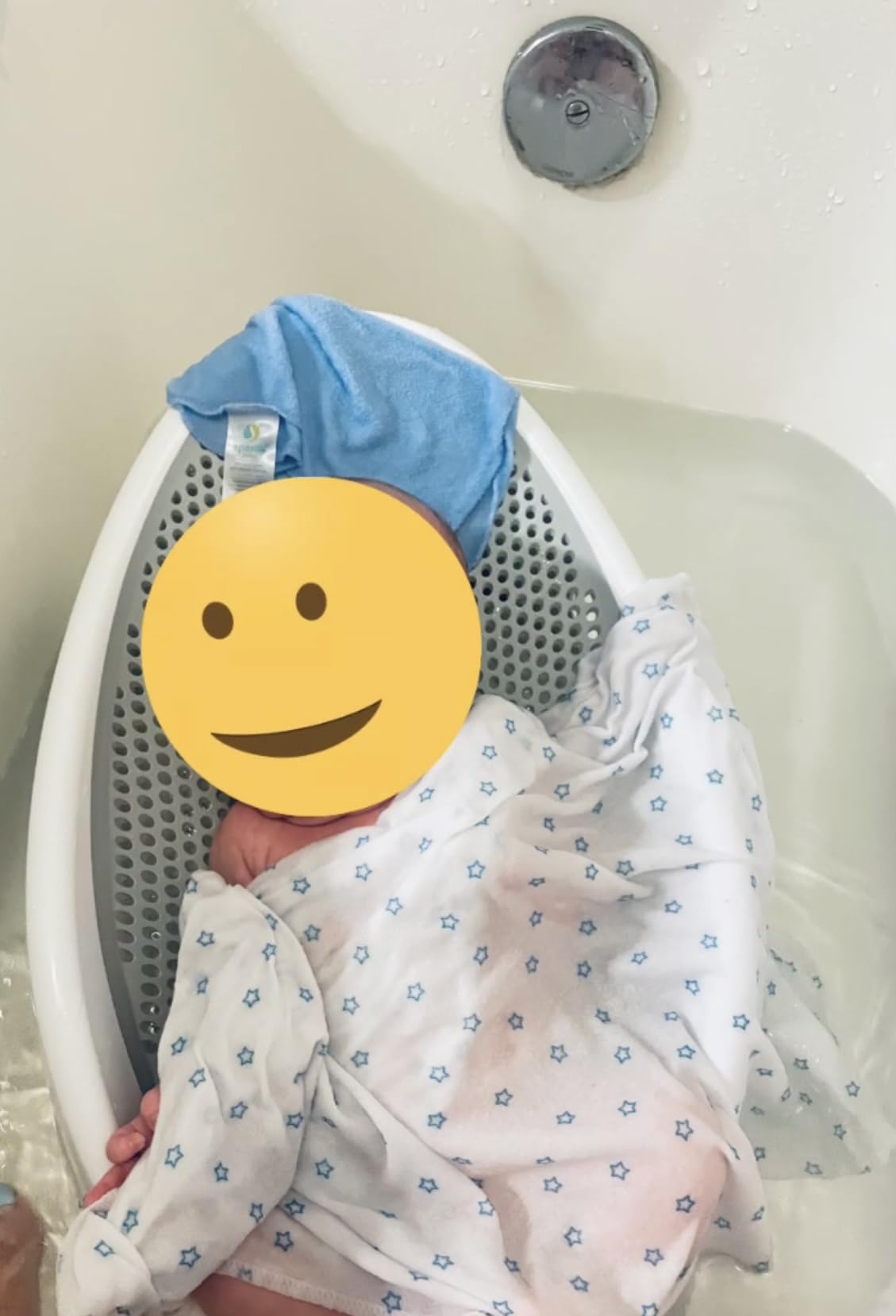 Angelcare Baby Bath Support (Gray) | Ideal for Babies Less Than 6 Months Old customer photo 2