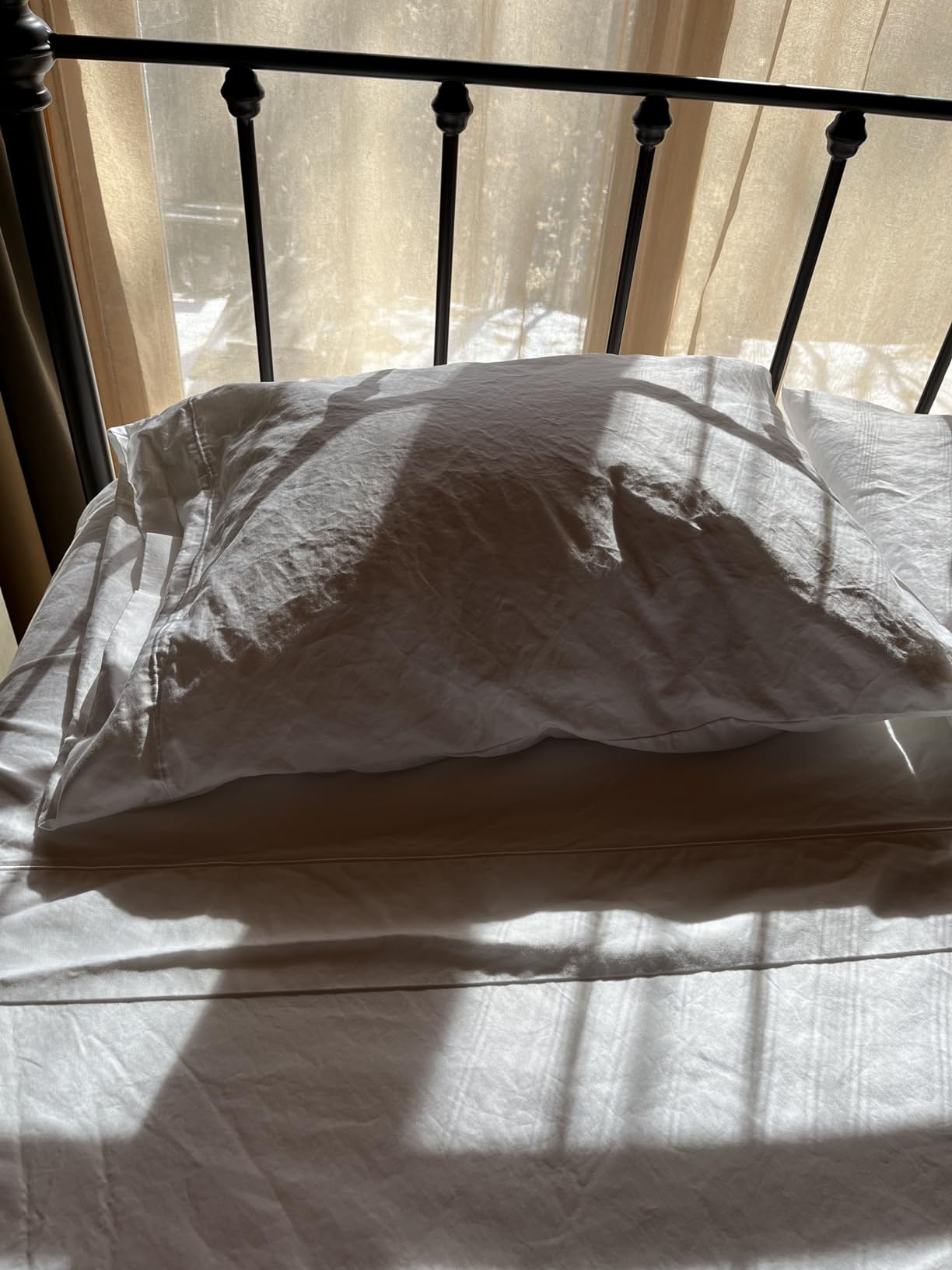 100% Egyptian Cotton Sheets Queen Size Bed Set, 15