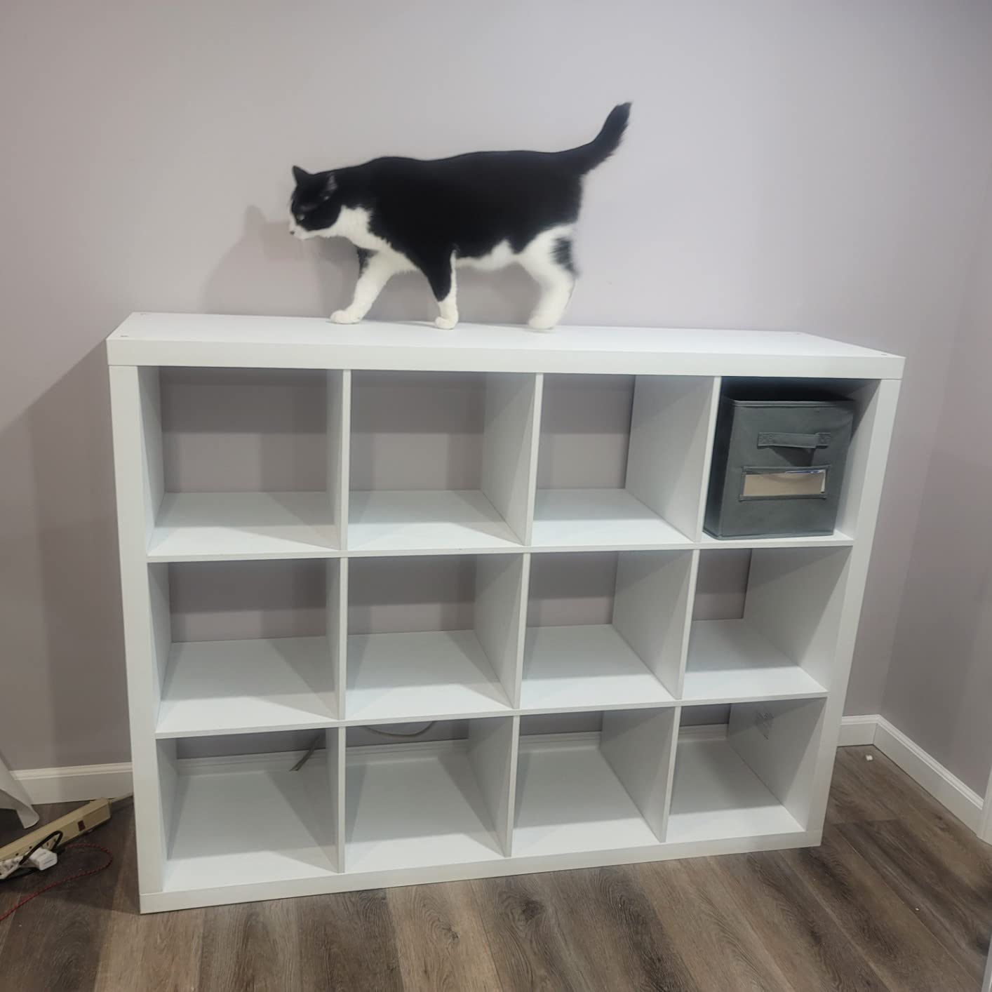 Better Homes and Gardens 12-Cube Organizer (White) customer photo 1