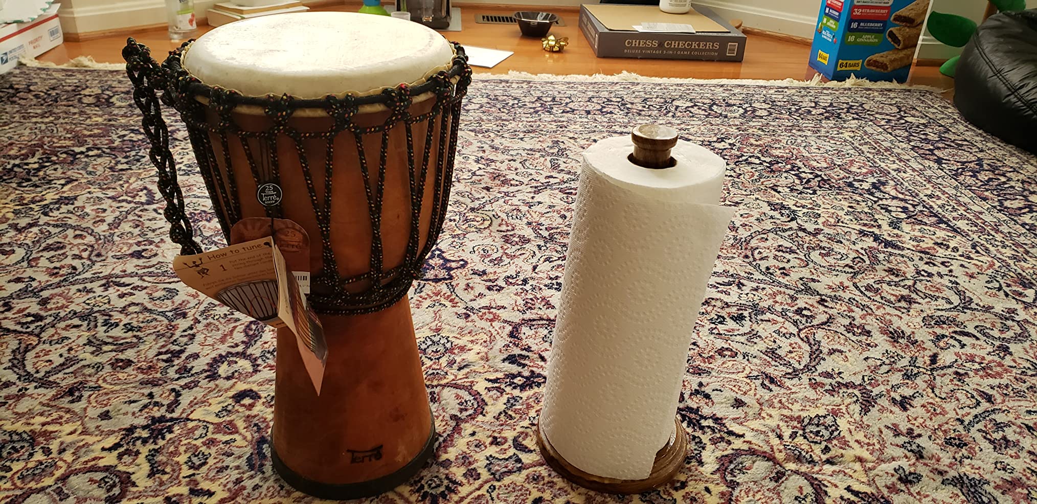 Djembe Beginner Plain, 10'' tall, 5-6'' head customer photo 1