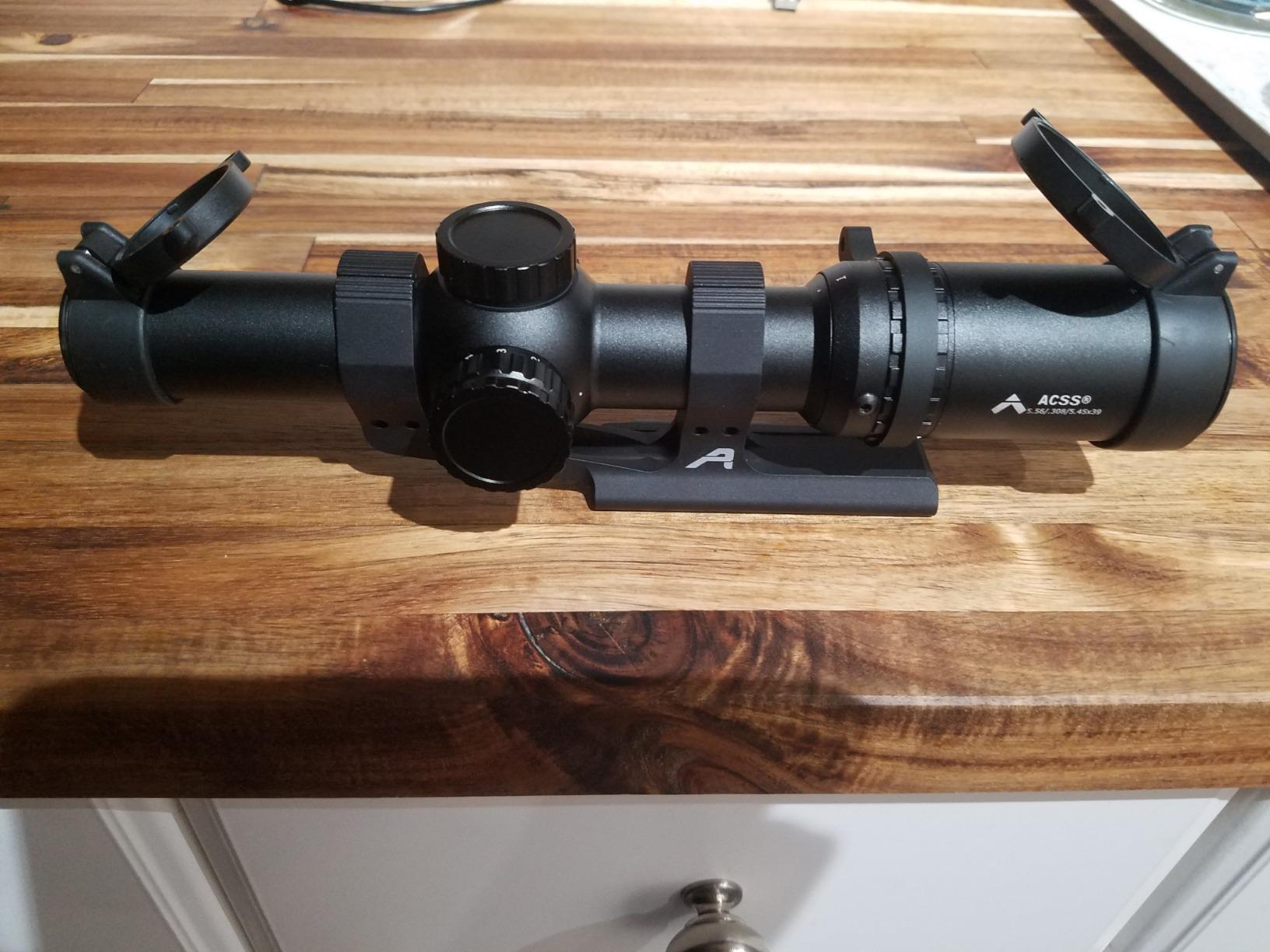 Primary Arms SLX 1-6x24mm SFP Illuminated ACSS Gen III Rifle Scopes customer photo 2