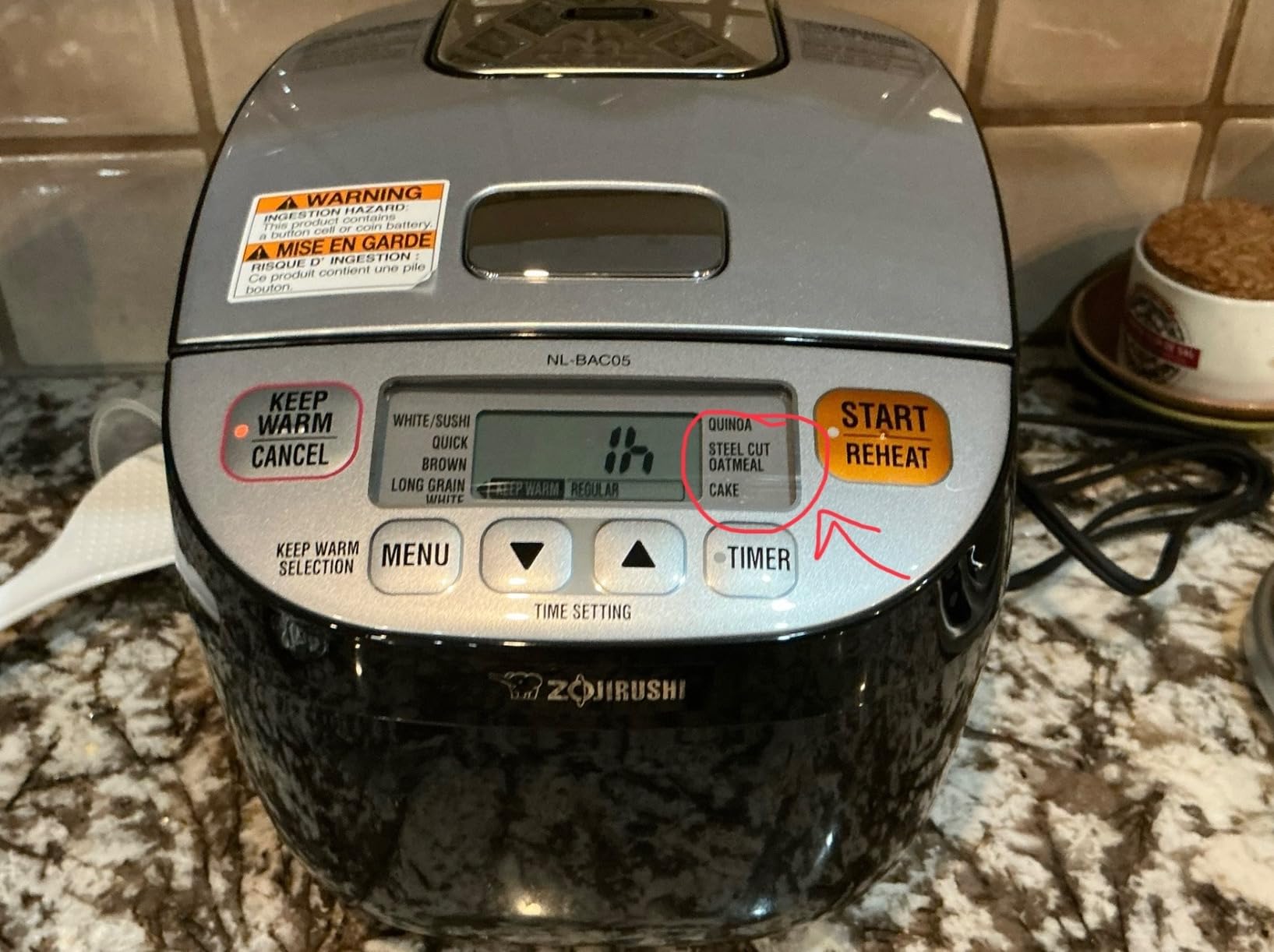 Zojirushi NL-BAC05SB Micom Rice Cooker and Warmer, Silver Black customer photo 2