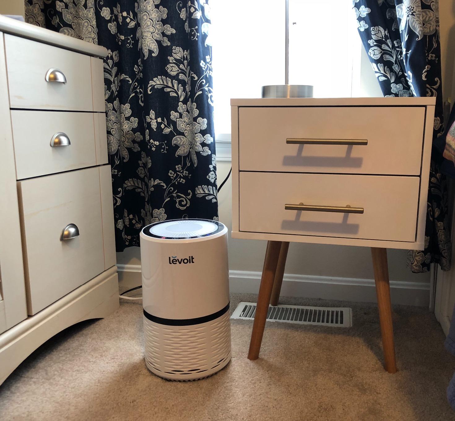 LEVOIT Air Purifier for Home, AHAM Verifide, High-Efficiency Filter for Smoke, Dust, Pollen, LV-H132, White customer photo 1