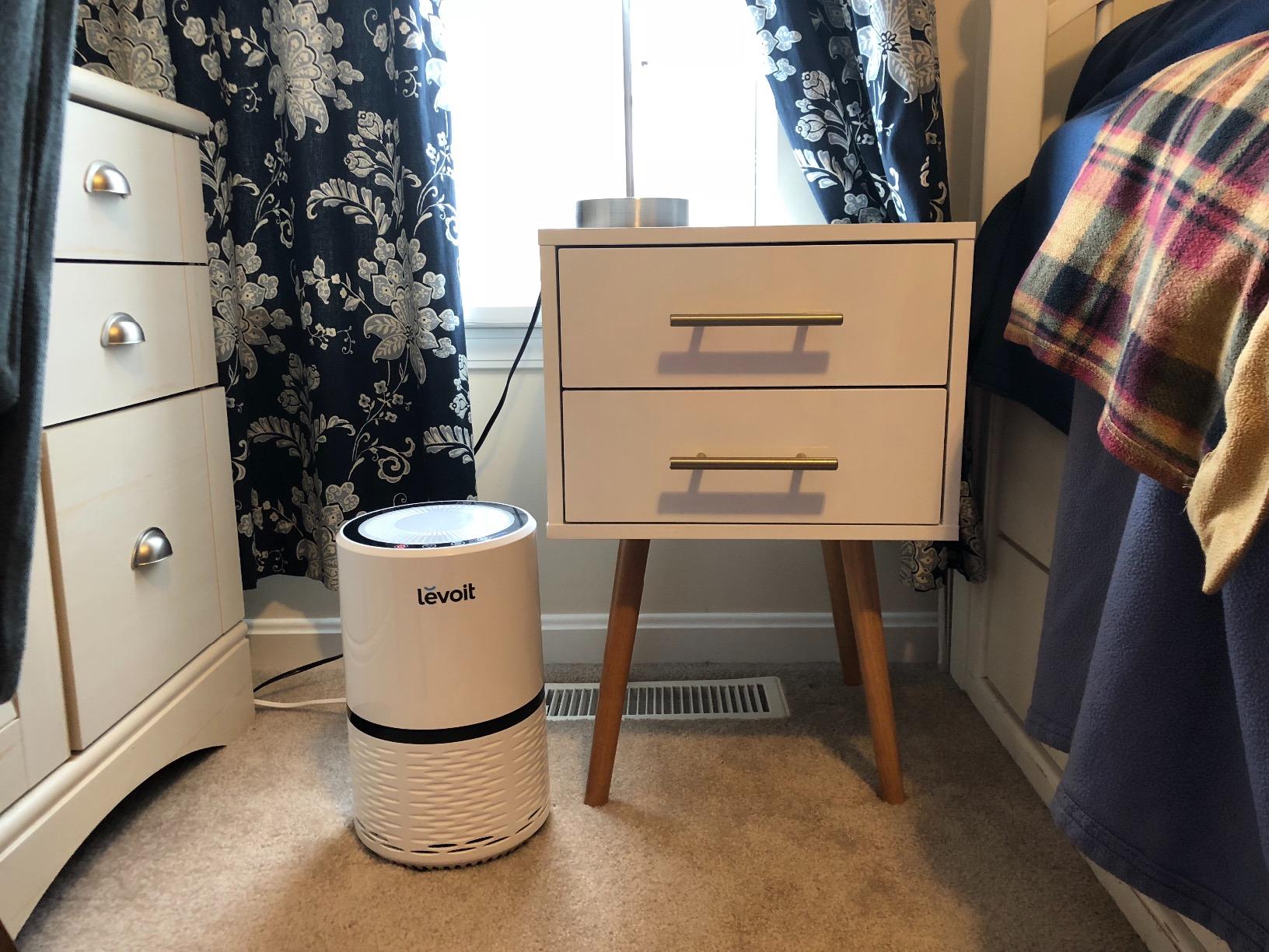 LEVOIT Air Purifier for Home, AHAM Verifide, High-Efficiency Filter for Smoke, Dust, Pollen, LV-H132, White customer photo 2