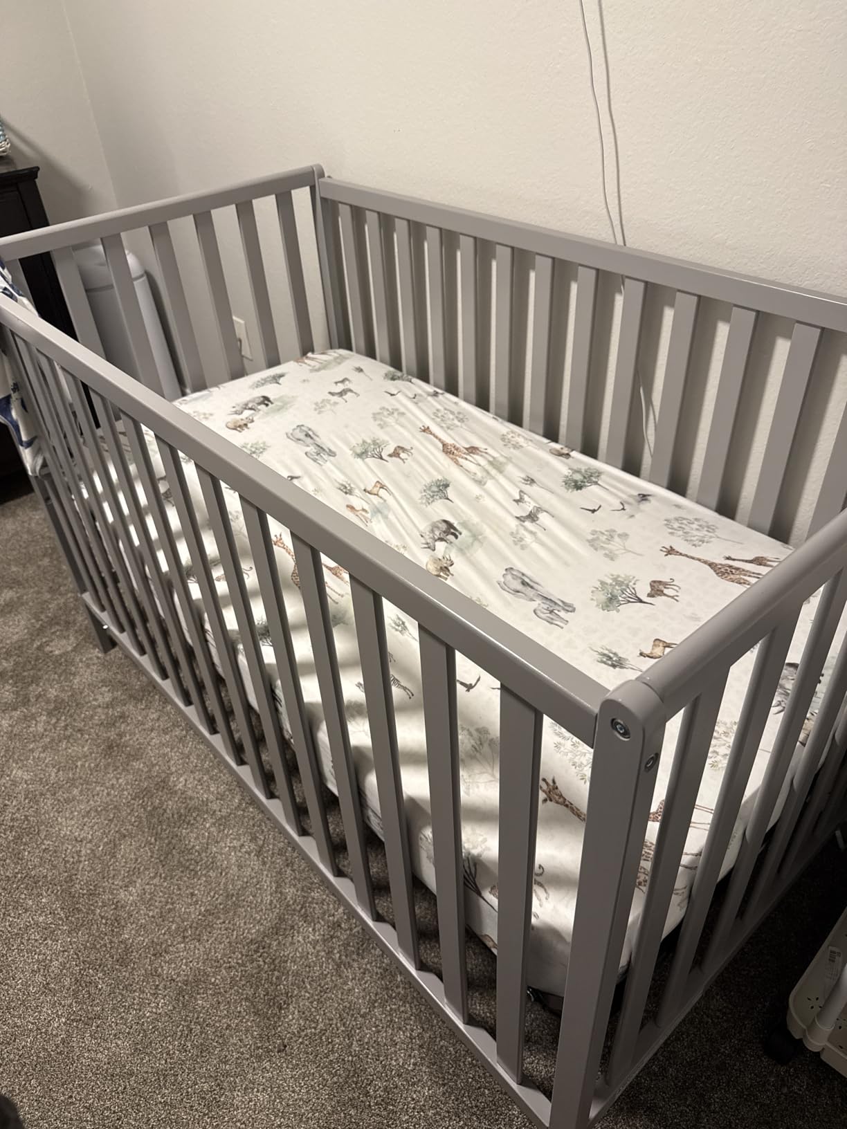 Delta Children Heartland 4-in-1 Convertible Crib - Greenguard Gold Certified, Dark Chocolate customer photo 1
