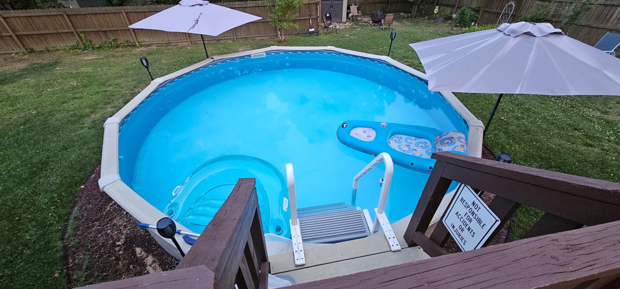 INTEX Krystal Clear Saltwater Pool Chlorine System for Above Ground Pools up to 7,000 Gallons, Pool Cleaner with Automatic Timer and Self Cleaning customer photo 2