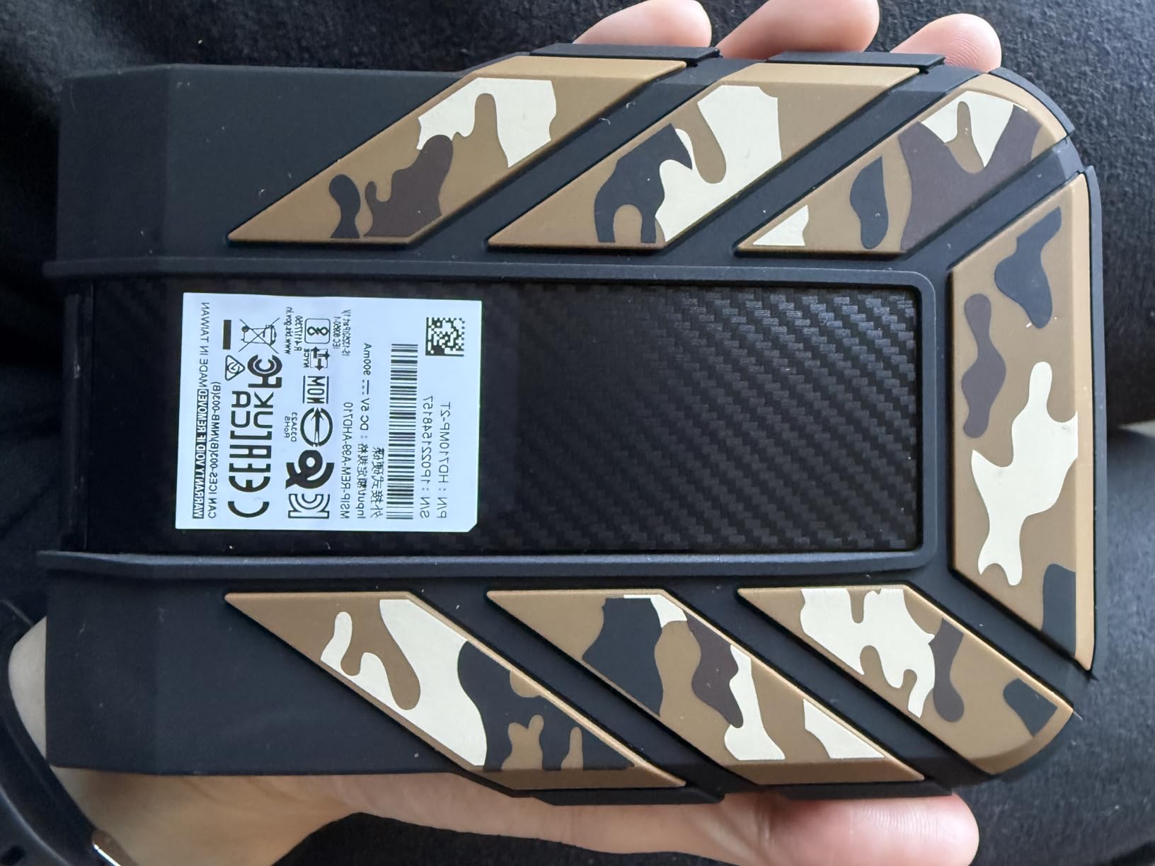 ADATA HD710 Pro 2TB External Hard Drive - Shockproof, Waterproof & Dustproof - Durable Storage - For Gamers, Students & Professionals - Mac, PC & Linux Compatible - Yellow customer photo 2