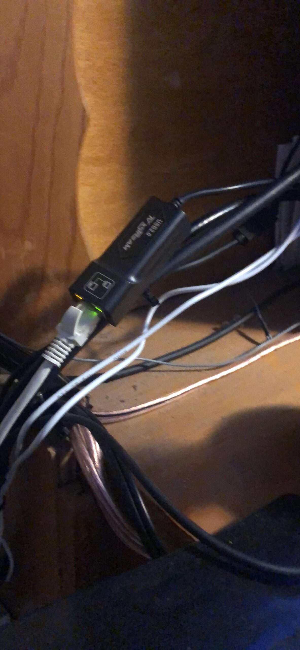 Amazon Ethernet Adapter for Streaming Sticks, Fire TV (2nd Gen, 4K), USB 100Mbps Speed, Micro USB Power OTG Cable - Wired Connection (Not for Roku) customer photo 2