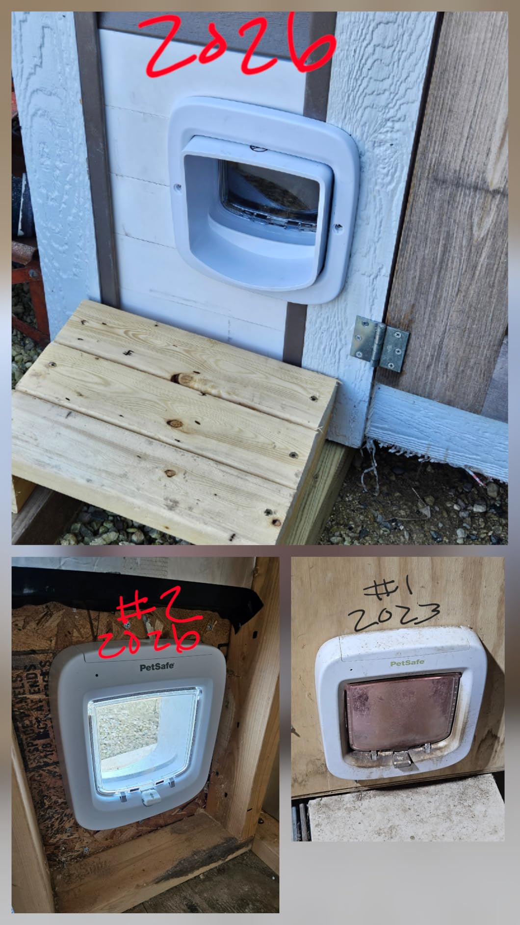 PetSafe Microchip Cat Door - Smart Programmable Collar Door with 4-Way Locking System, Energy Efficient Seal, Durable Plastic Flap customer photo 1