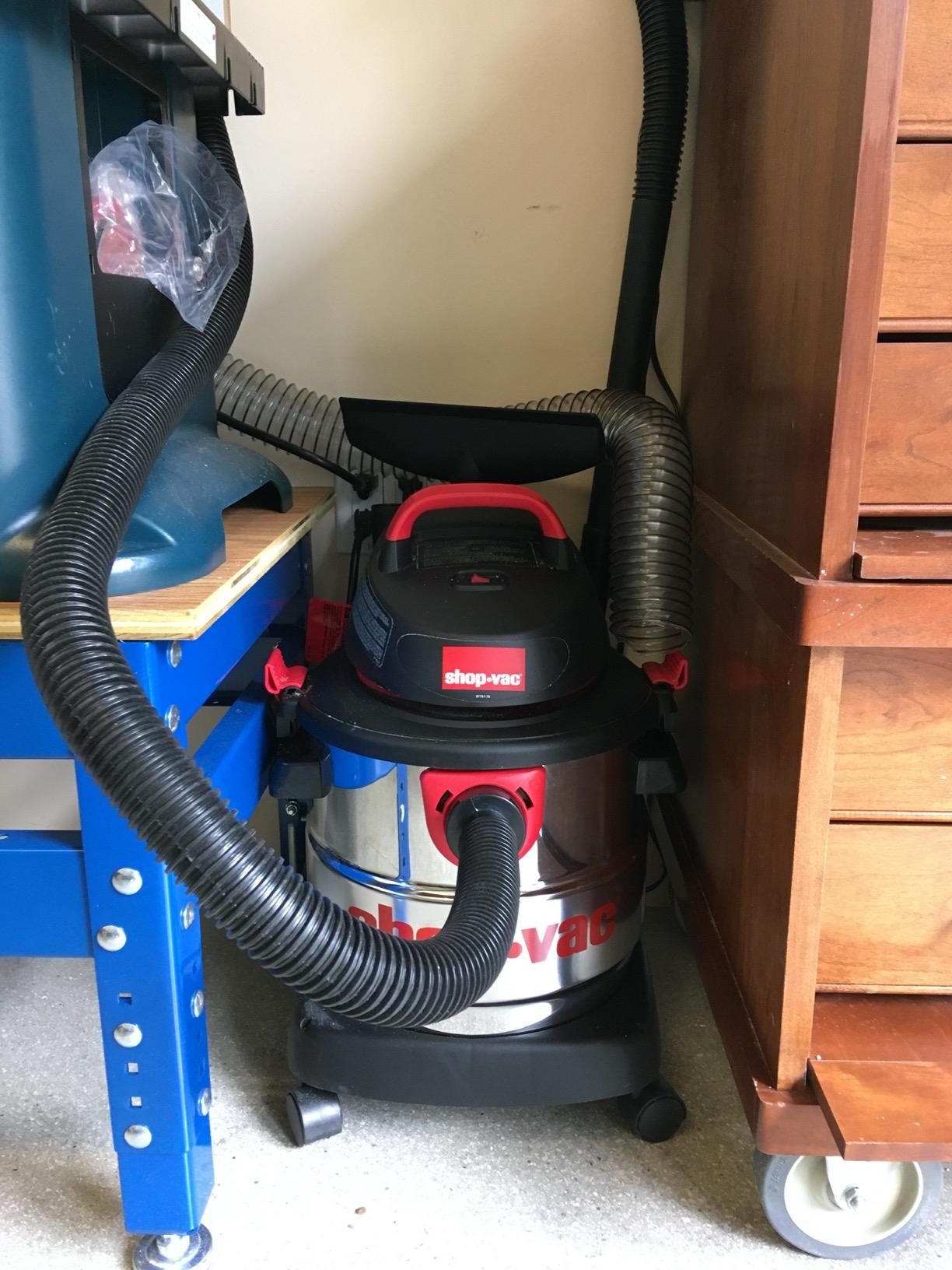 Shop-Vac 5989305 Wet/Dry Vacuum, 5 Gallon, 4.5 Peak HP Stainless Steel Vacuum customer photo 1