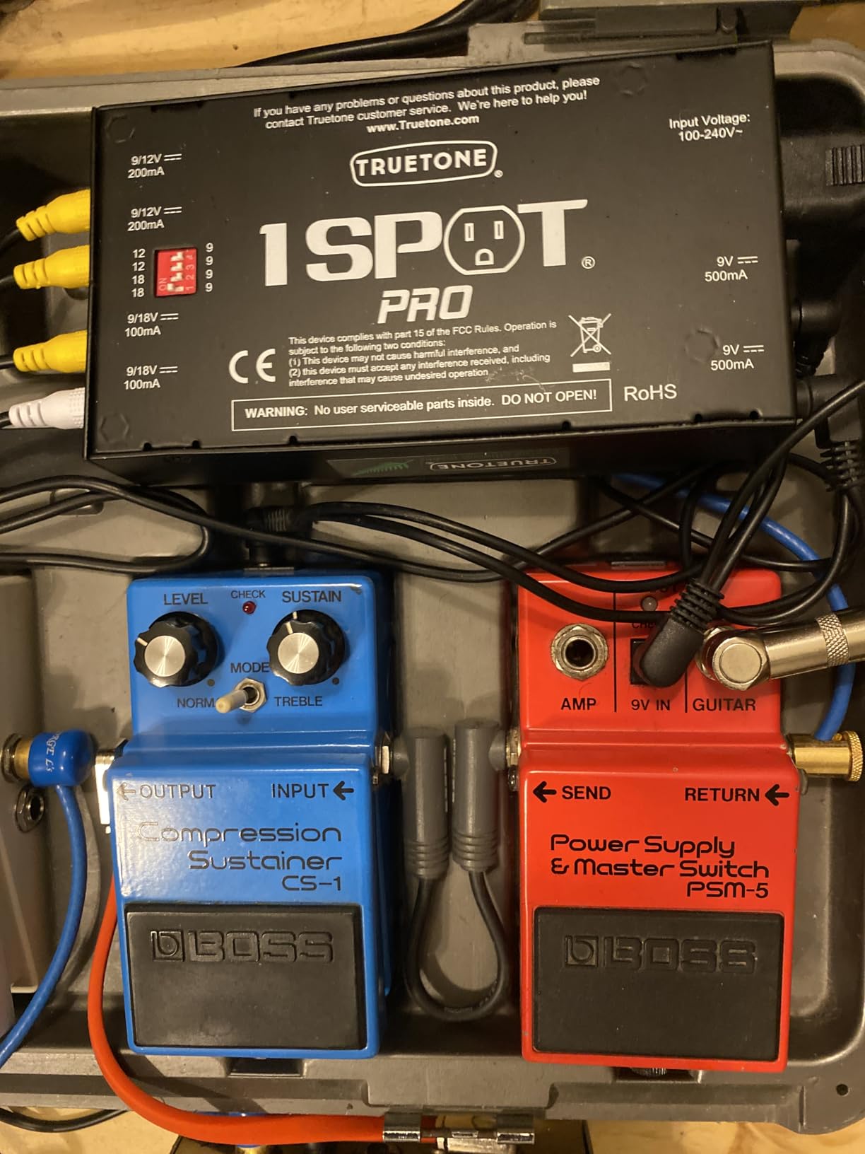 Truetone 1 SPOT Pro CS6 Low Profile Guitar Pedal Power Supply with 6 Isolated Outputs customer photo 2