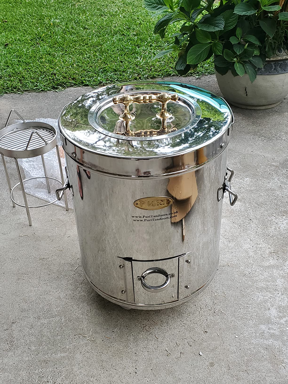 Tandoor-Home Tandoor Oven-SS1 Deluxe-Medium Home Tandoor, Stainless Steel customer photo 1