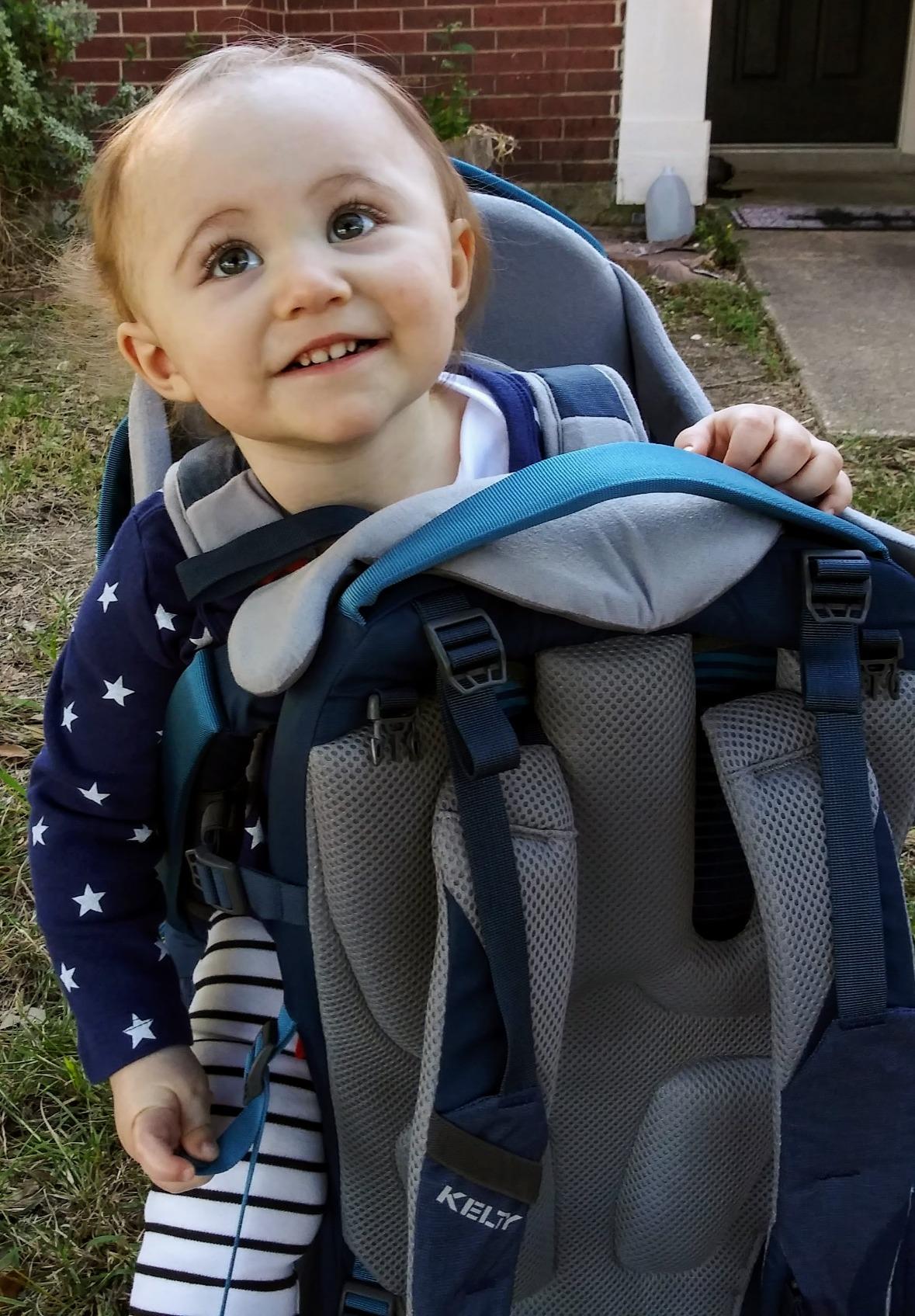 Kelty Journey PerfectFIT ELITE Child Carrier for Infants and Toddlers, Zippered Pockets, Waistbelt, Aluminum Frame customer photo 1