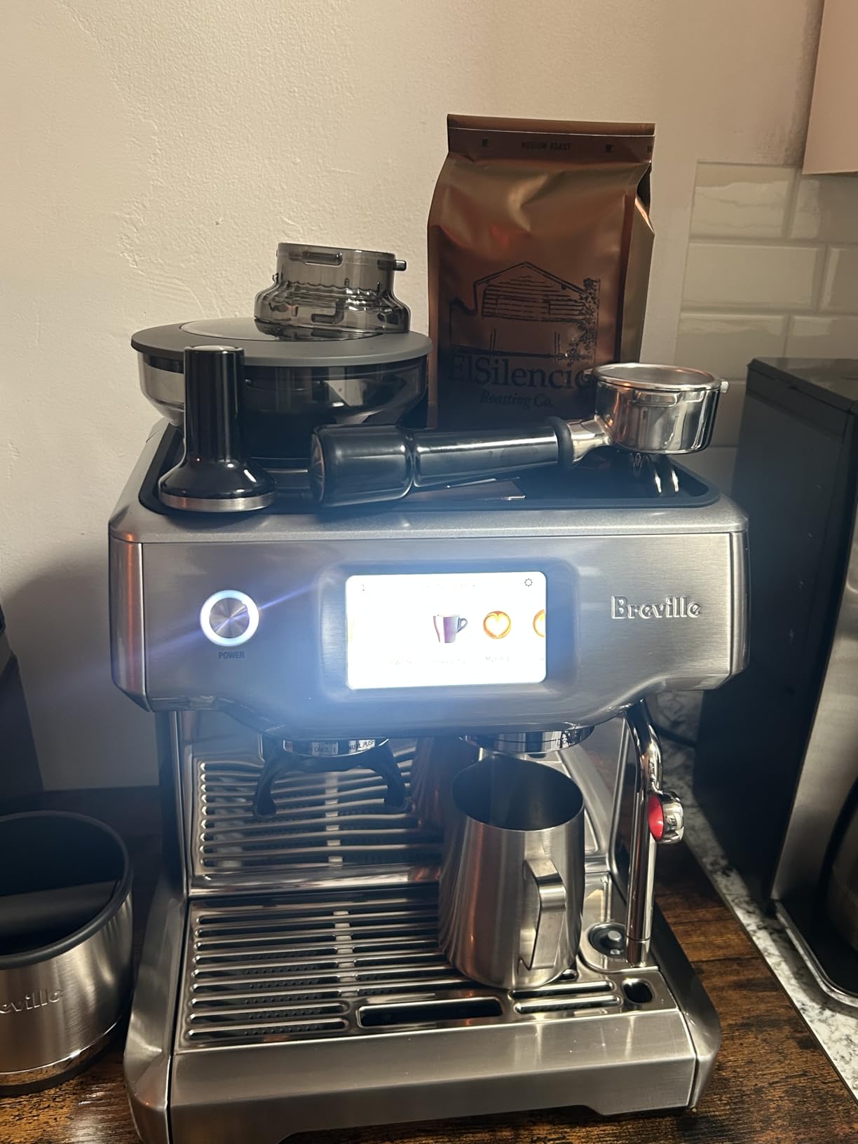 Barista Touch Espresso Machine BES880BSS, Brushed Stainless Steel customer photo 1