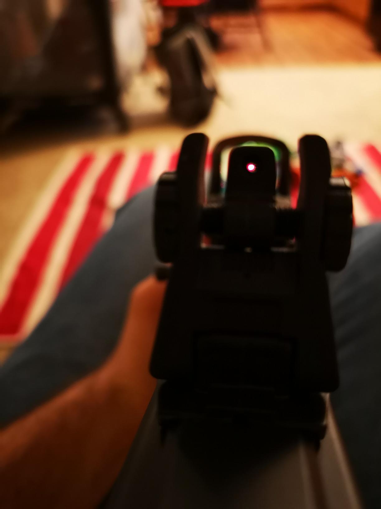 HOLOSUN 510C Multi-Reticle 2 MOA Dot & 65 MOA Circle Open Reflex Sight - Solar FailSafe Shake-Awake customer photo 2