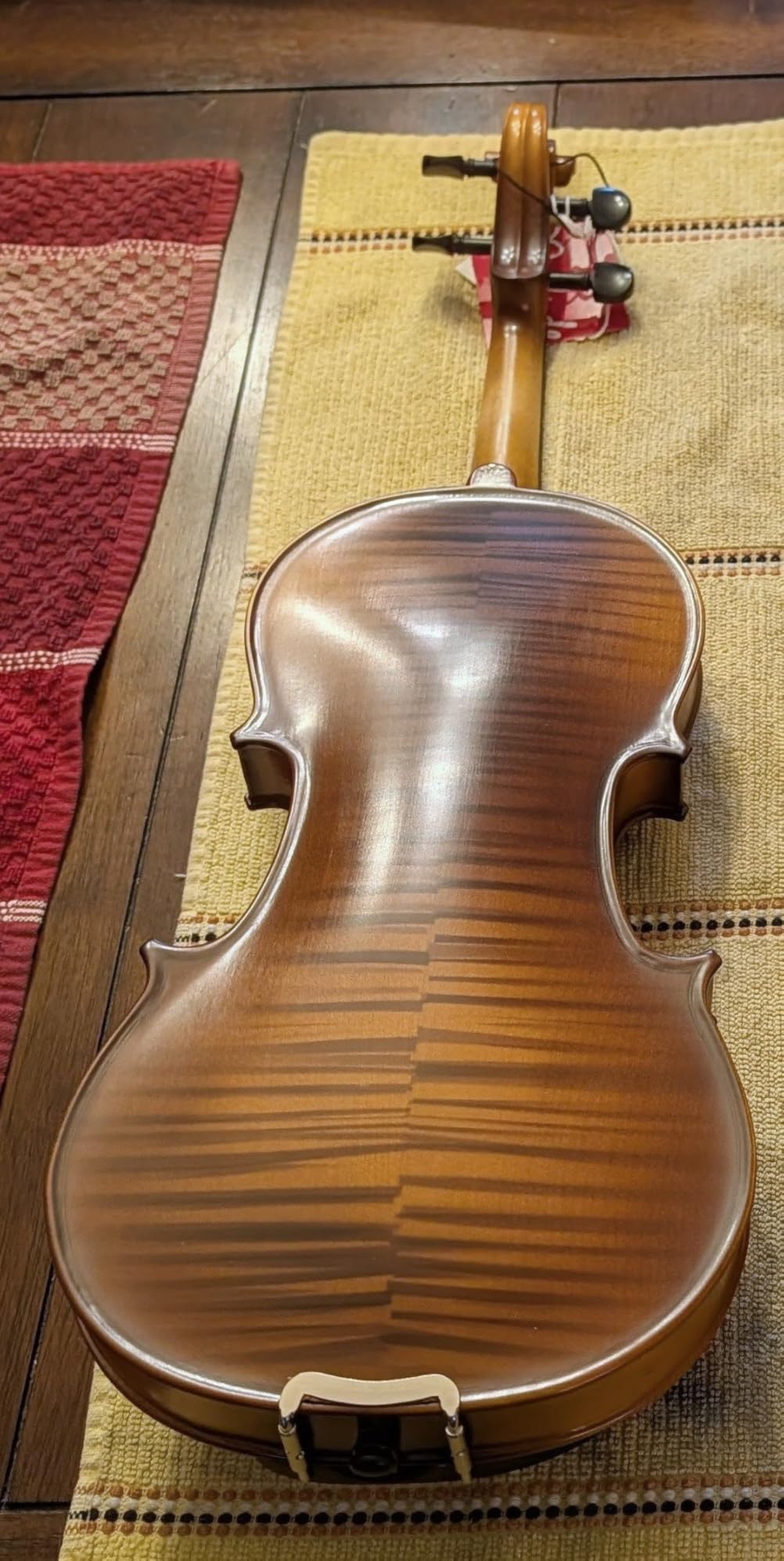 Bunnel G1 Violin Clearance Outfit - Carrying Case and Accessories Included - Solid Maple Wood and Ebony Fittings By Kennedy Violins (4/4) customer photo 1