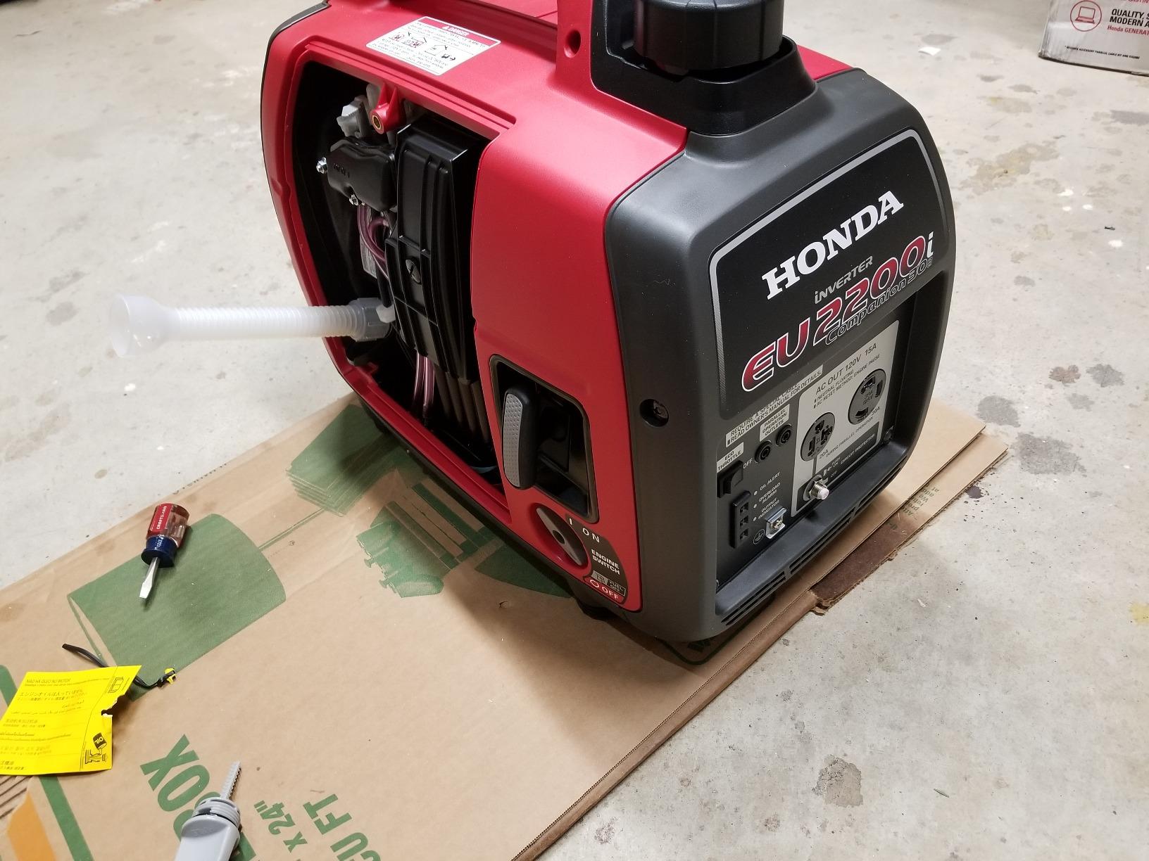 EU2200IC 2200-Watt Companion Super Quiet Portable Inverter Generator customer photo 1