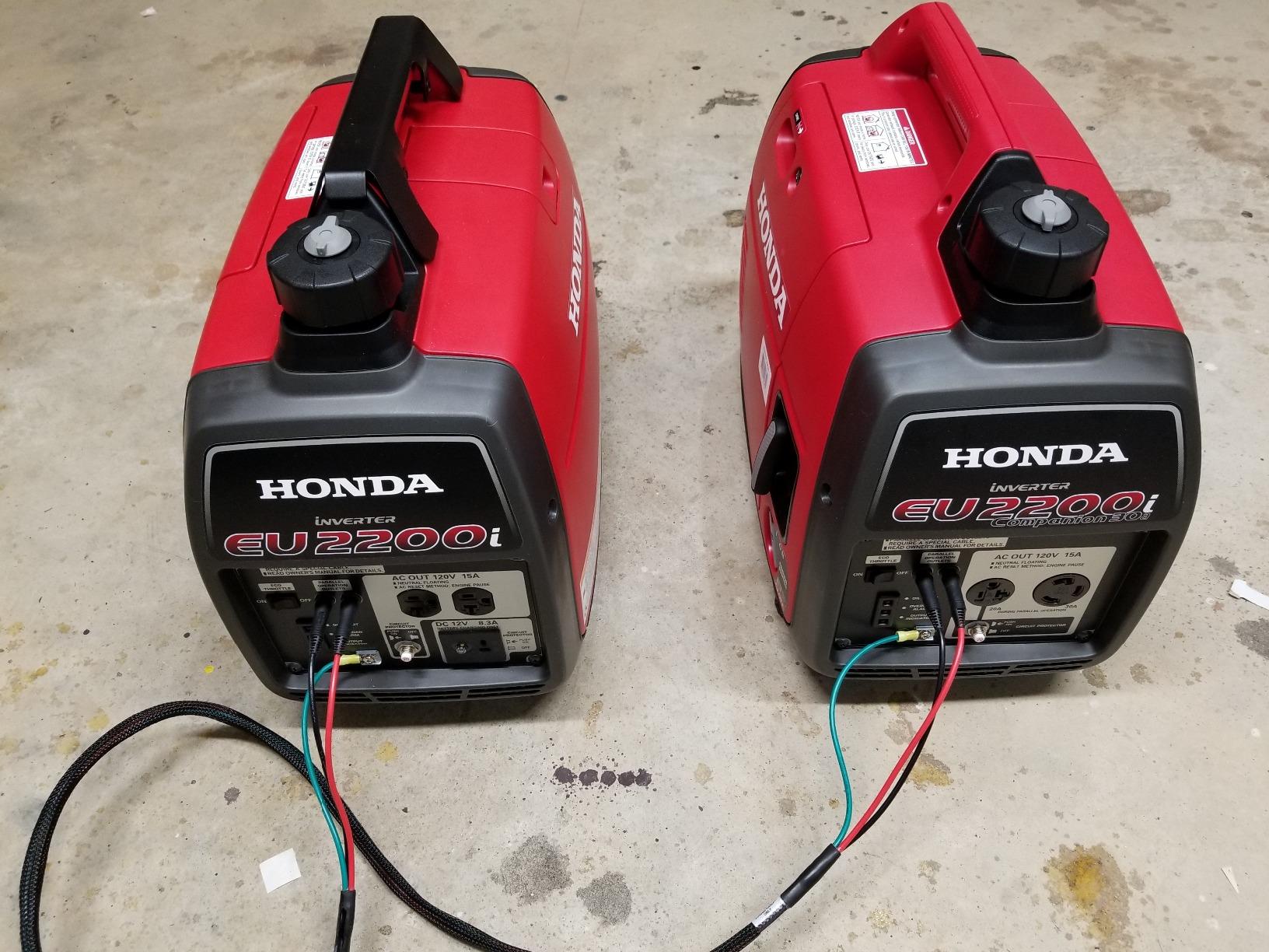 EU2200IC 2200-Watt Companion Super Quiet Portable Inverter Generator customer photo 2