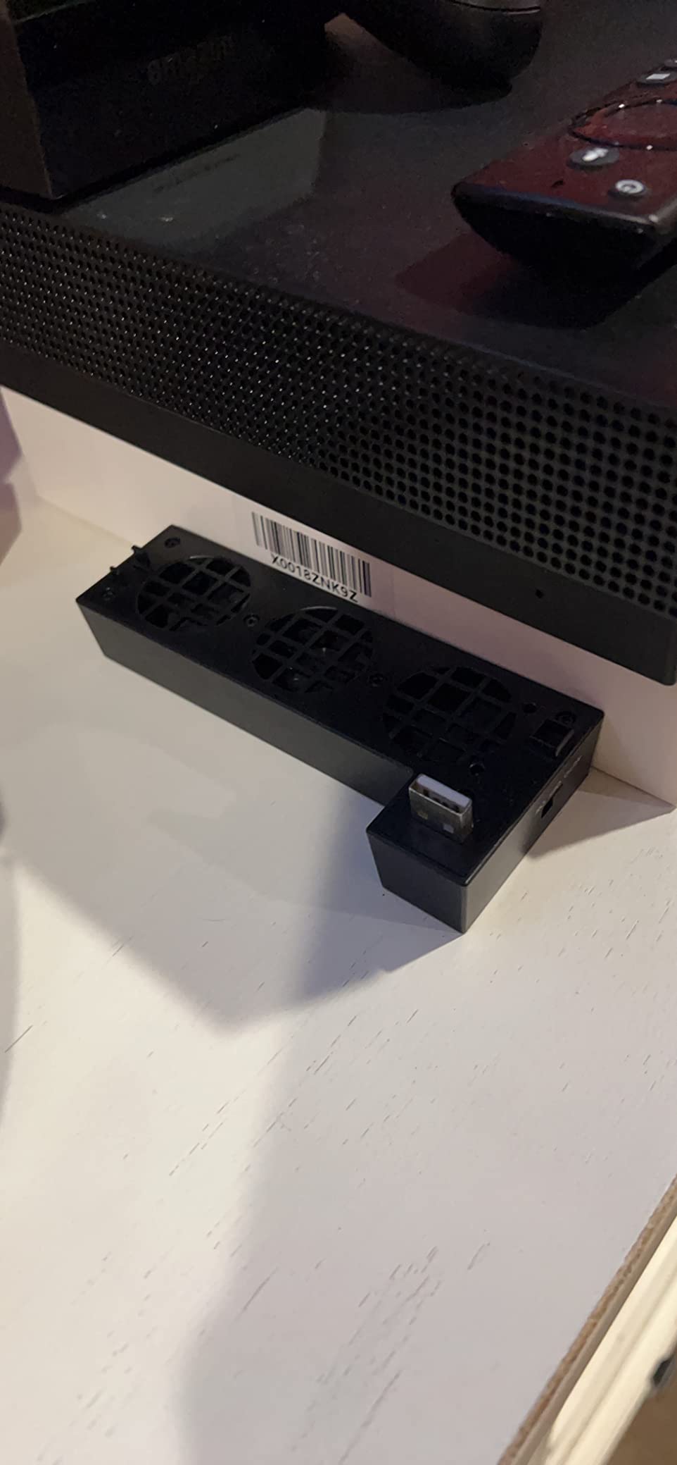 USB Cooling Fan Compatible with Xbox One X Console, Cooling System Compatible with Xbox One X with 3 Cooling Fans and 2.0 USB Port customer photo 2