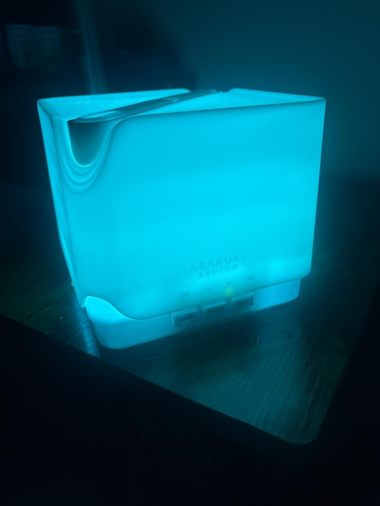 ASAKUKI Smart WiFi Essential Oil Aromatherapy Diffuser, Easy Connect with Alexa and Google Home Phone App Voice Control 700 ml Ultrasonic Diffuser, Create Schedules 7 LED Colors Humidifier customer photo 1