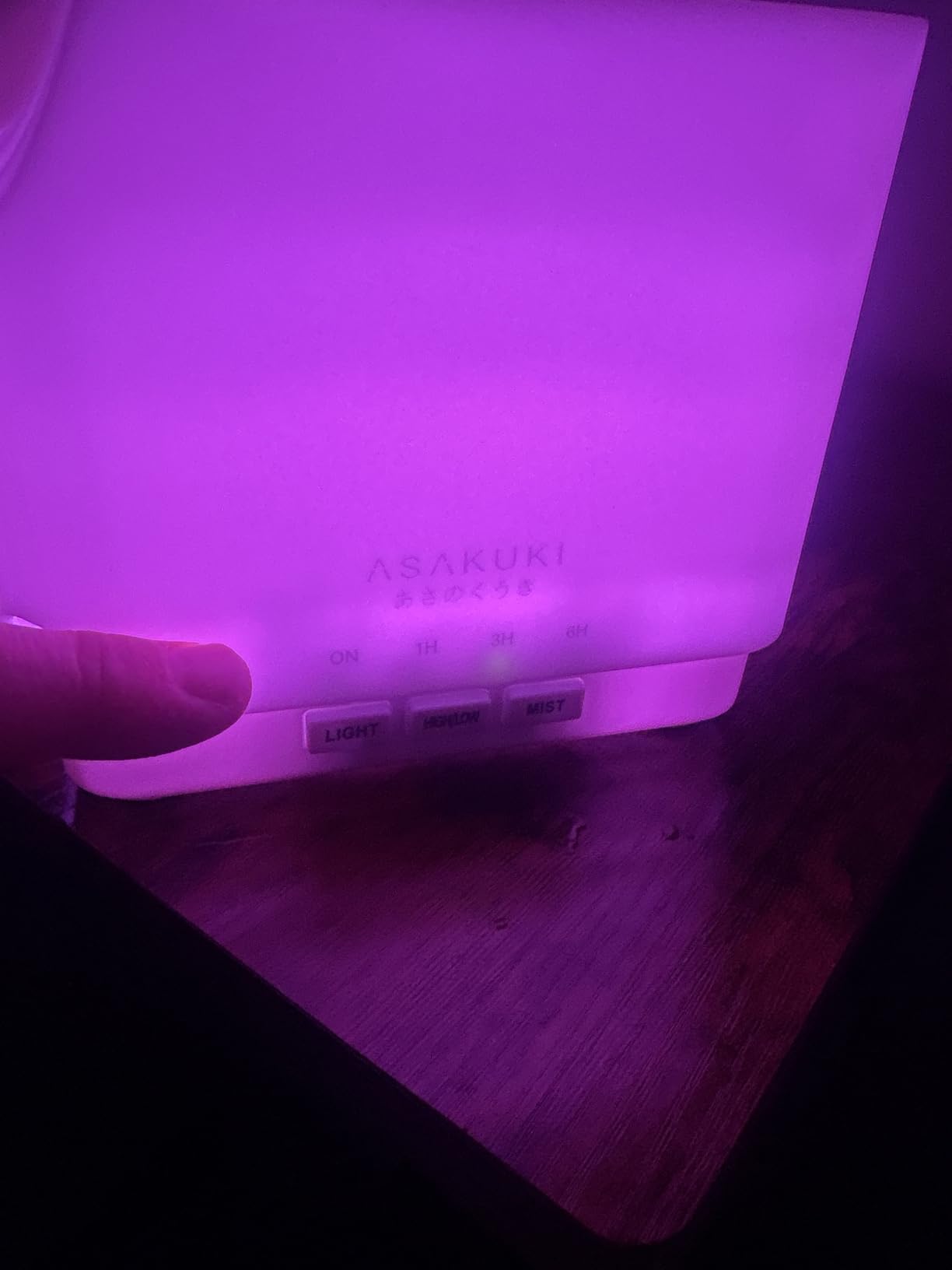 ASAKUKI Smart WiFi Essential Oil Aromatherapy Diffuser, Easy Connect with Alexa and Google Home Phone App Voice Control 700 ml Ultrasonic Diffuser, Create Schedules 7 LED Colors Humidifier customer photo 2