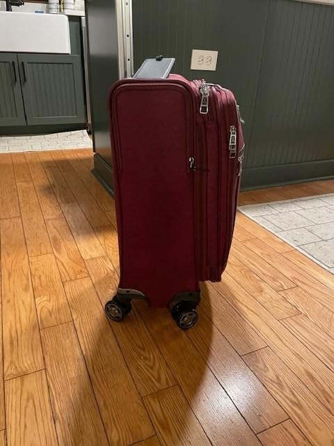 Travelpro Platinum Elite Carry-On Luggage Spinner, Grey, 21-Inch customer photo 2